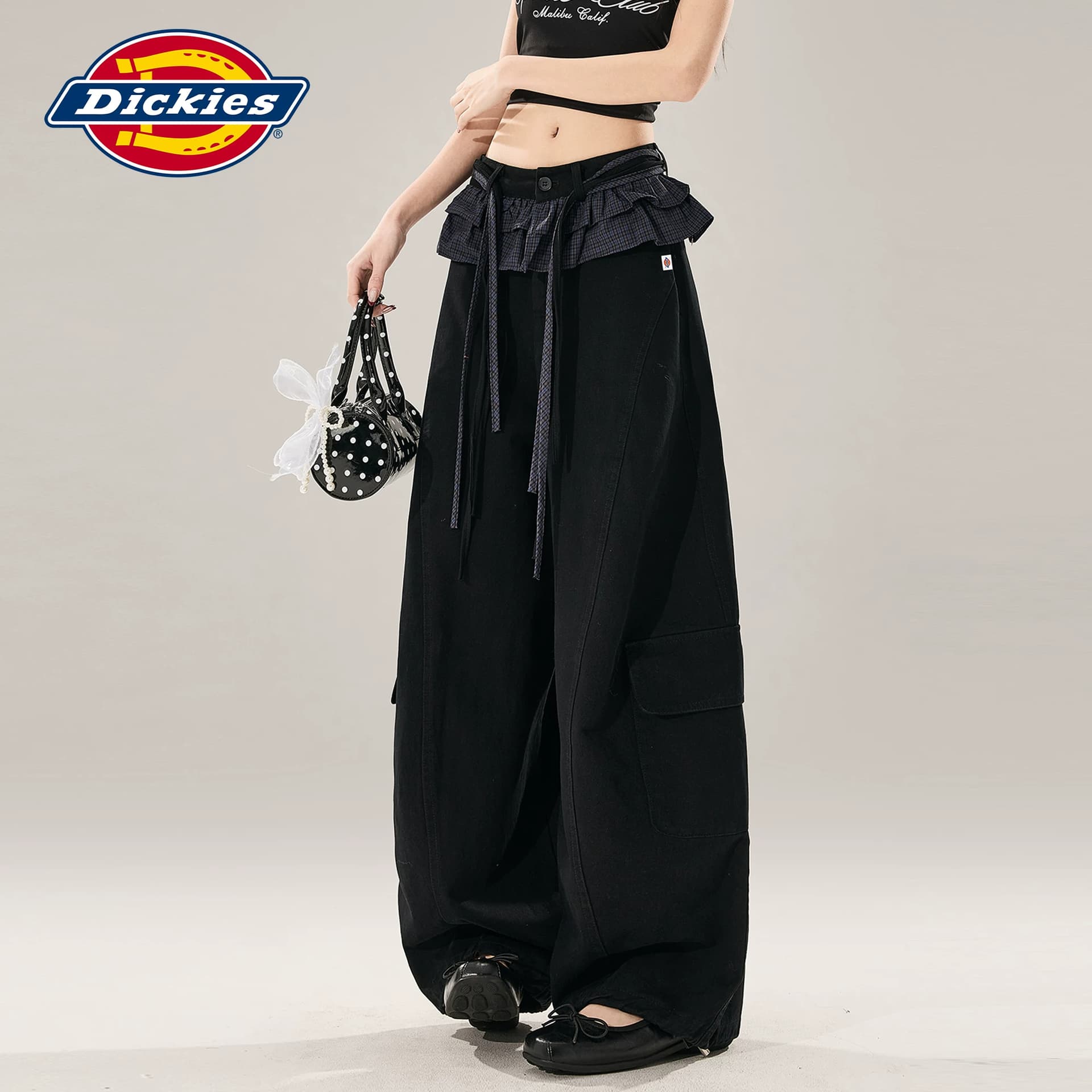 Штаны dickies Черные брюки Женские Повседневные брюки - изображение 4
