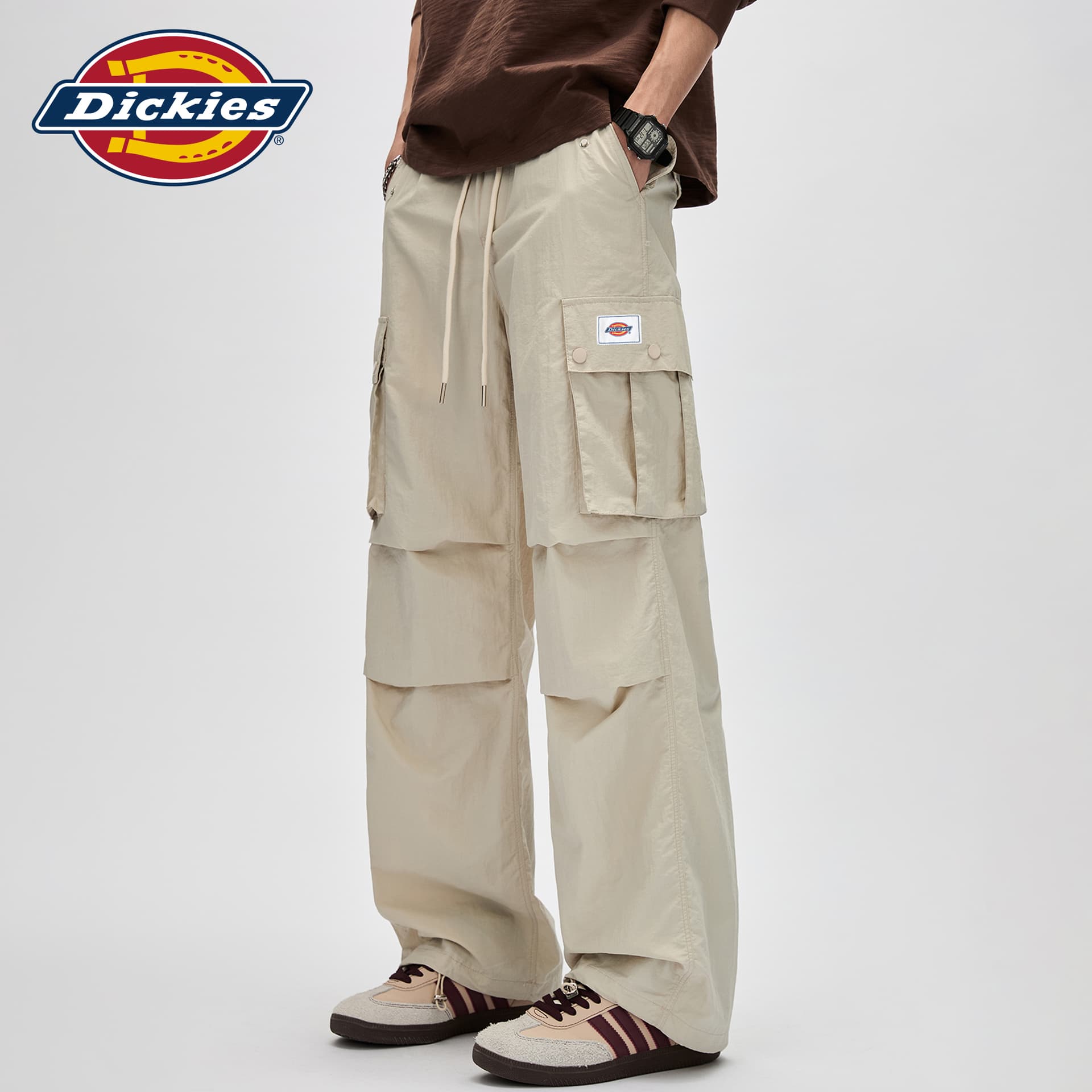 Штаны Dickies Абрикос Унисекс Повседневные Брюки - изображение 3