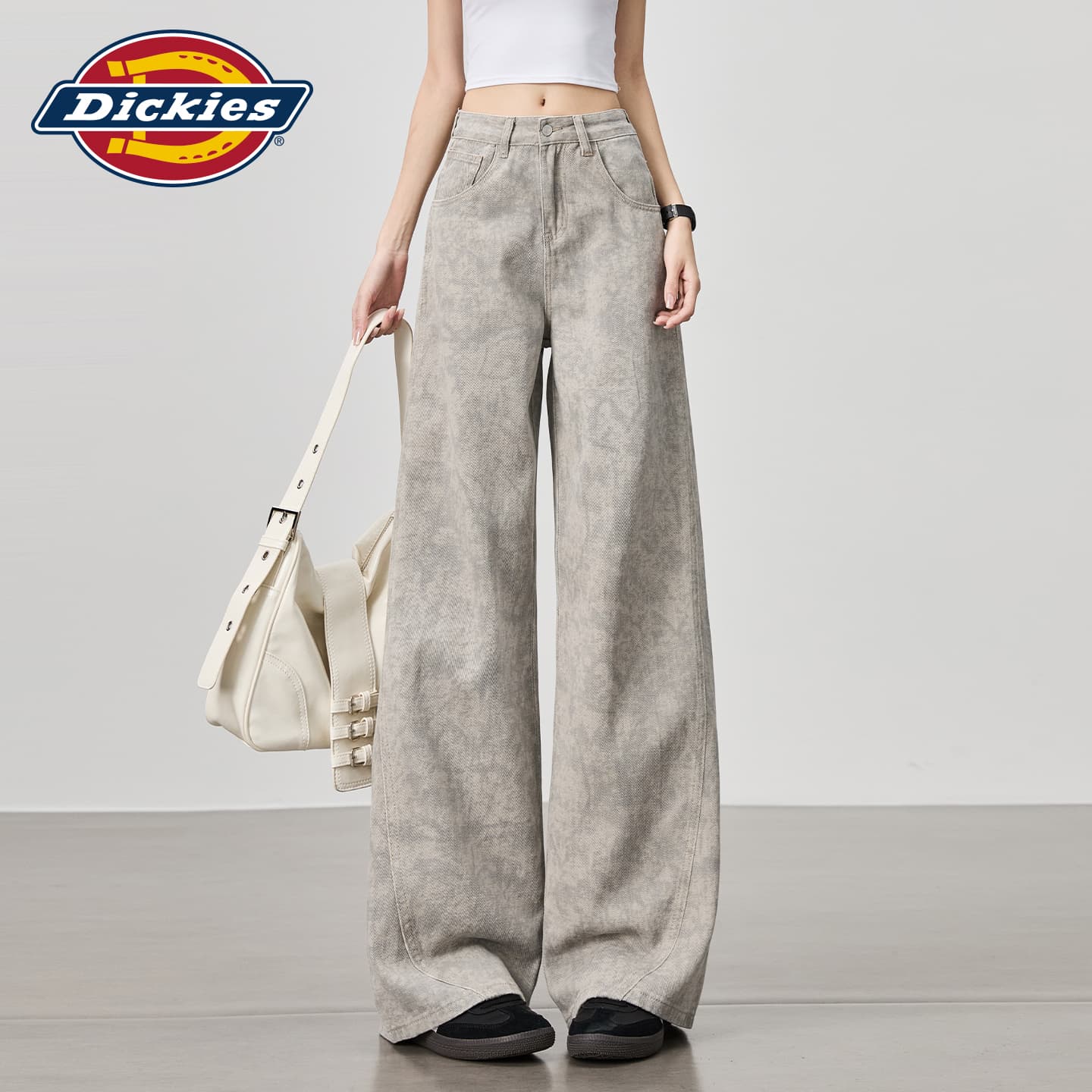 Джинсы Dickies Tie Dye Удлиненные Женские Джинсы - изображение 4