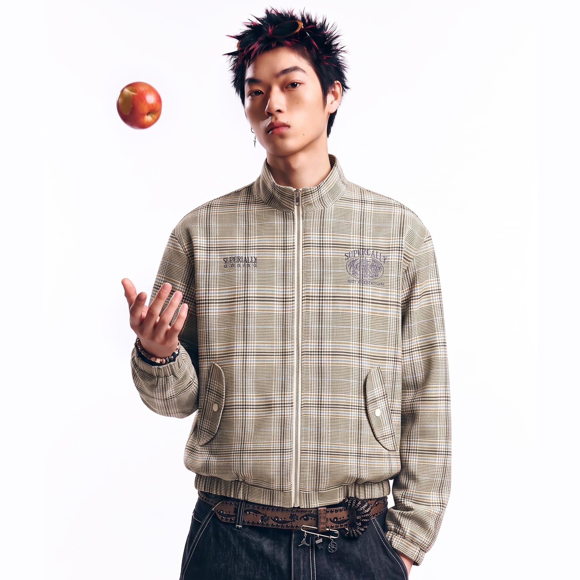 Куртка SUPEREALLY Кофе Мужской Куртки - изображение 3