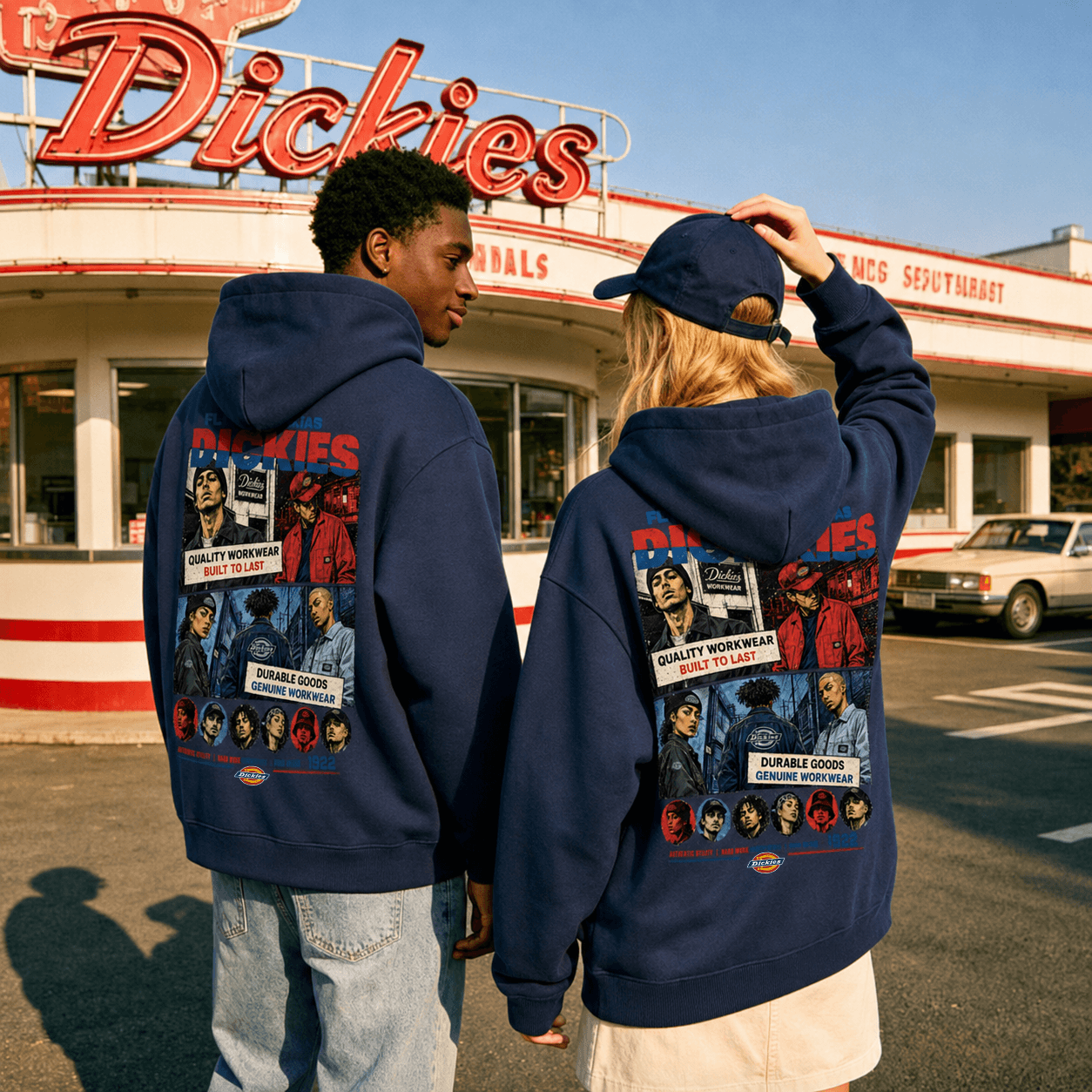Худи Dickies Унисекс Толстовка - изображение 4