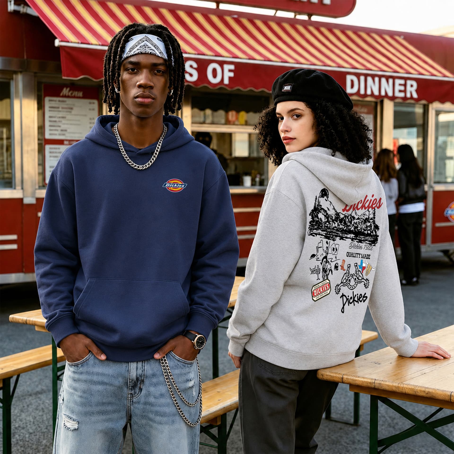 Худи Dickies Унисекс Толстовка - изображение 3