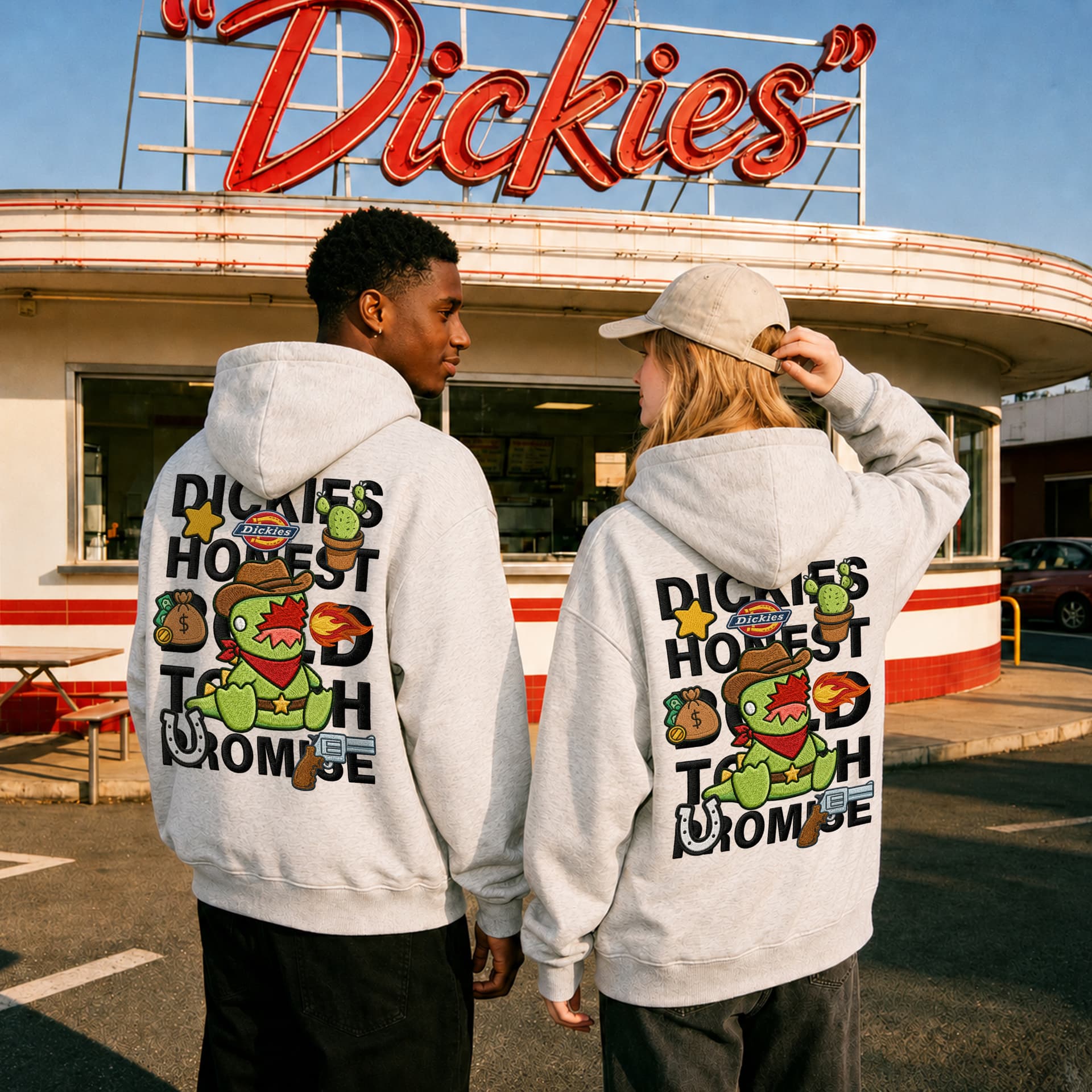 Худи Dickies Унисекс Толстовки - изображение 4