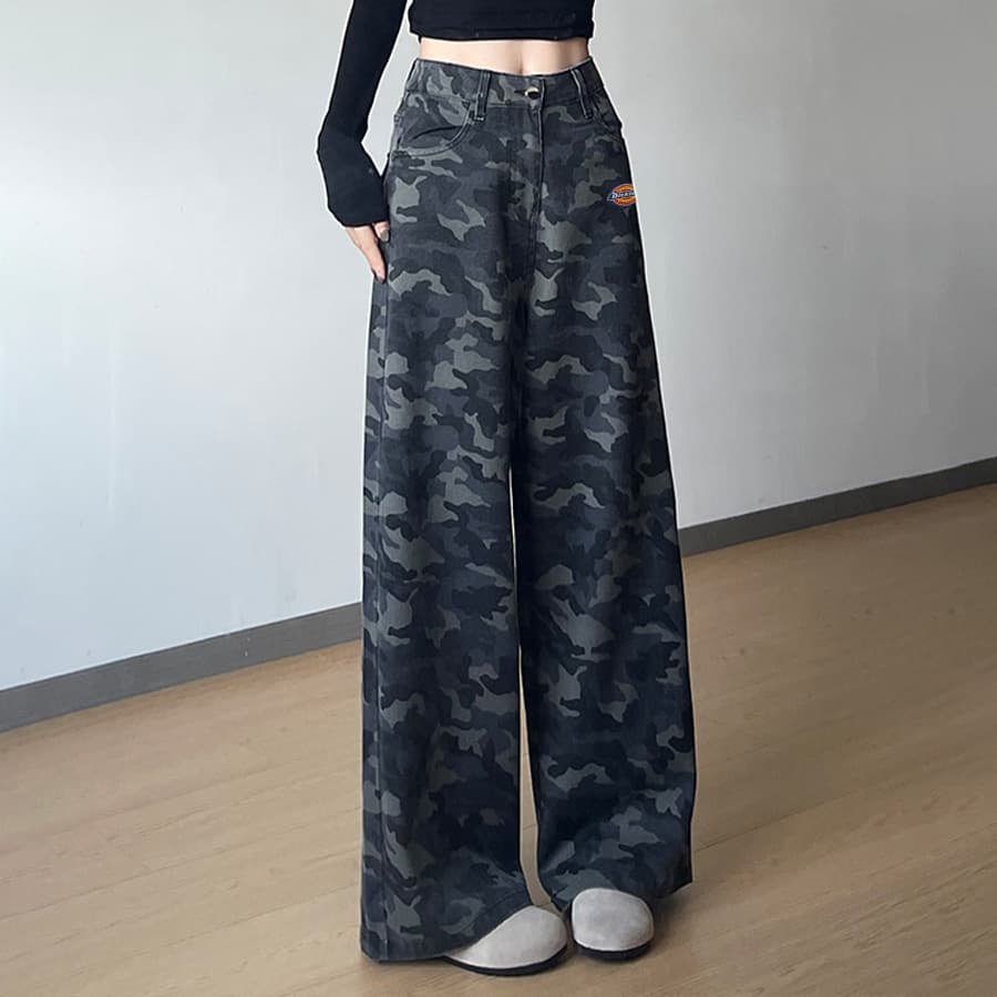 Штаны Dickies Армейский Зеленый Женские Повседневные Брюки - изображение 3