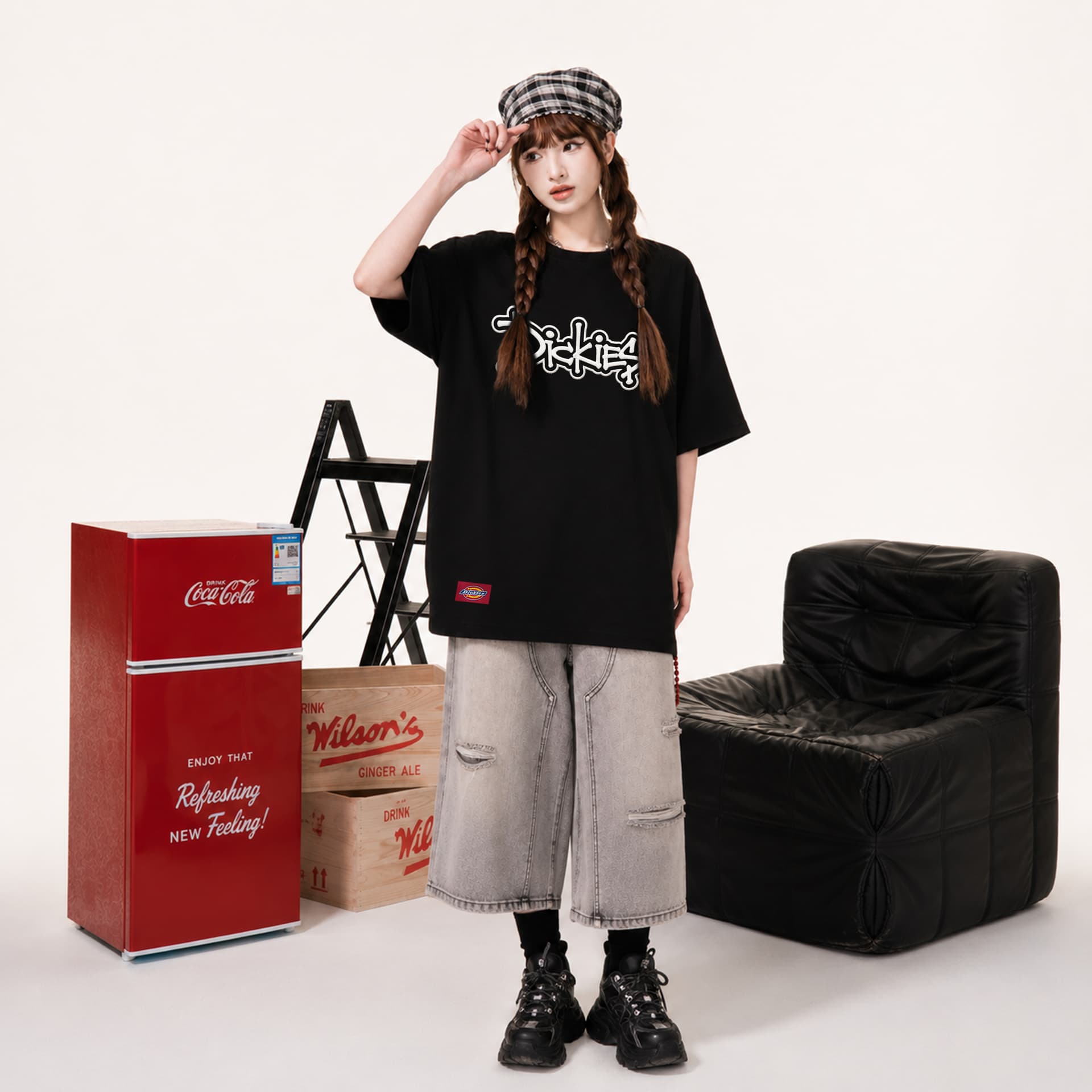 Футболка Dickies 3DLogo300gvintage T — фото 4
