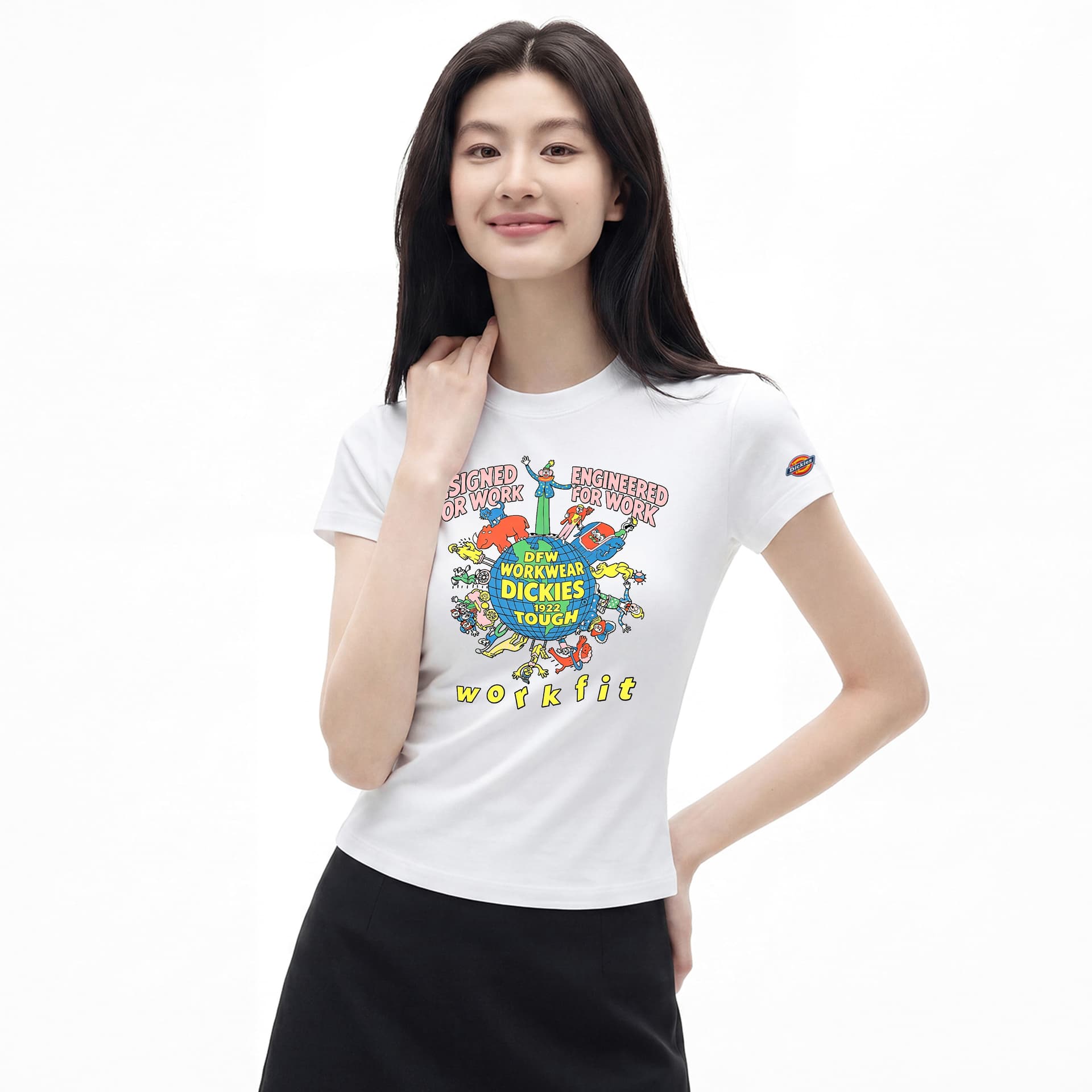 Футболка Dickies Женские T-рубашки - изображение 5