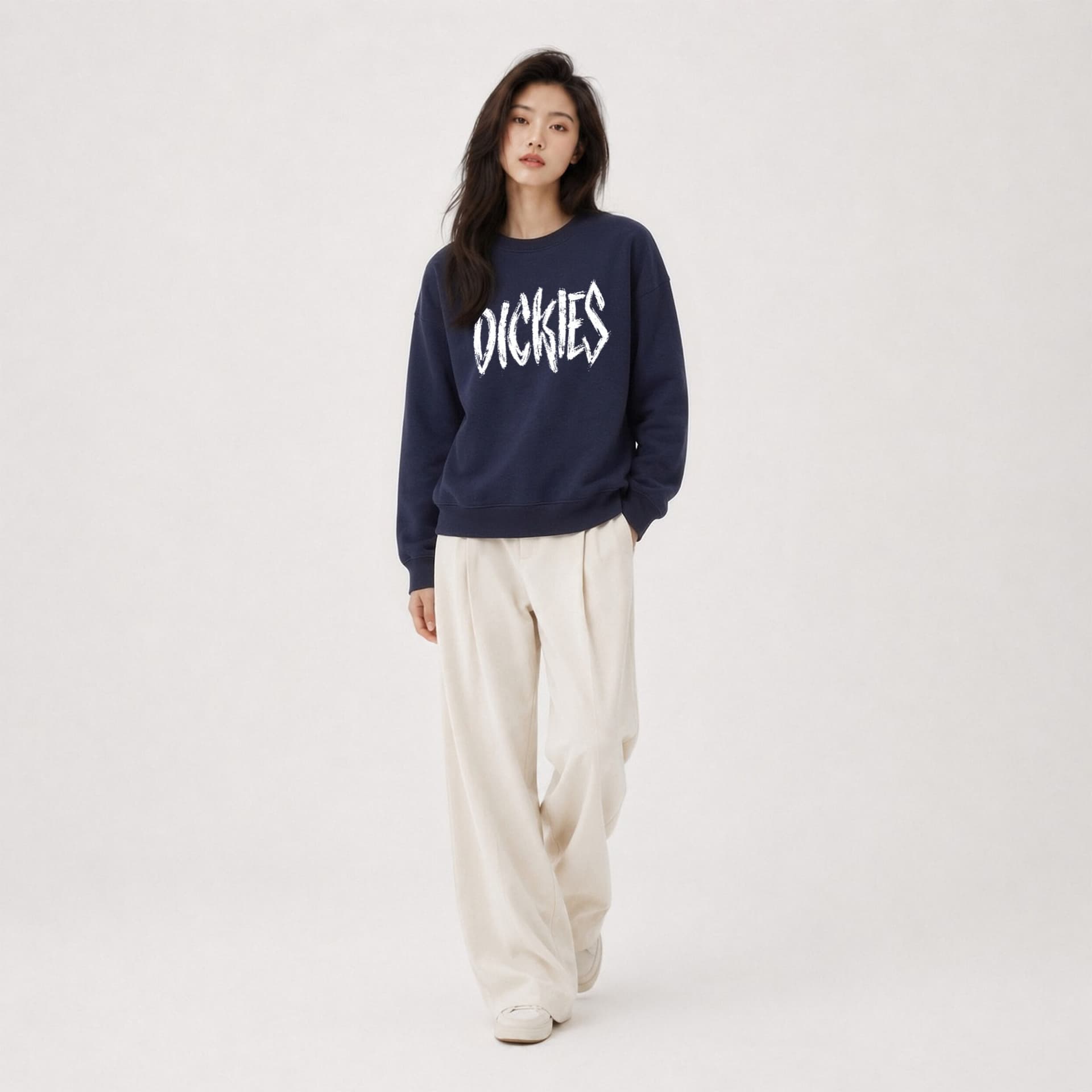 Кофта dickies Свитшот с круглым воротником Женские - изображение 4