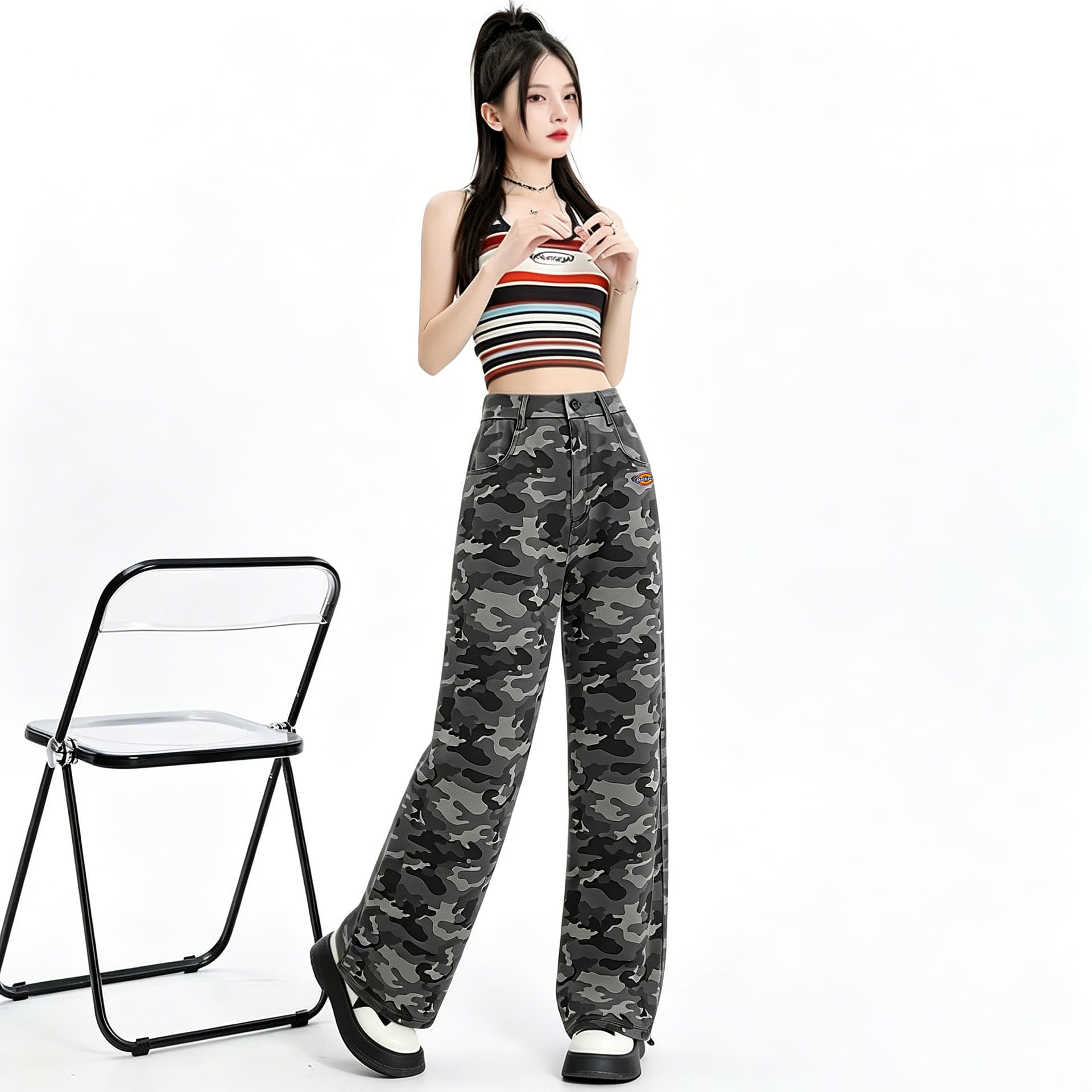 Штаны Dickies Женские Повседневные Брюки - изображение 4