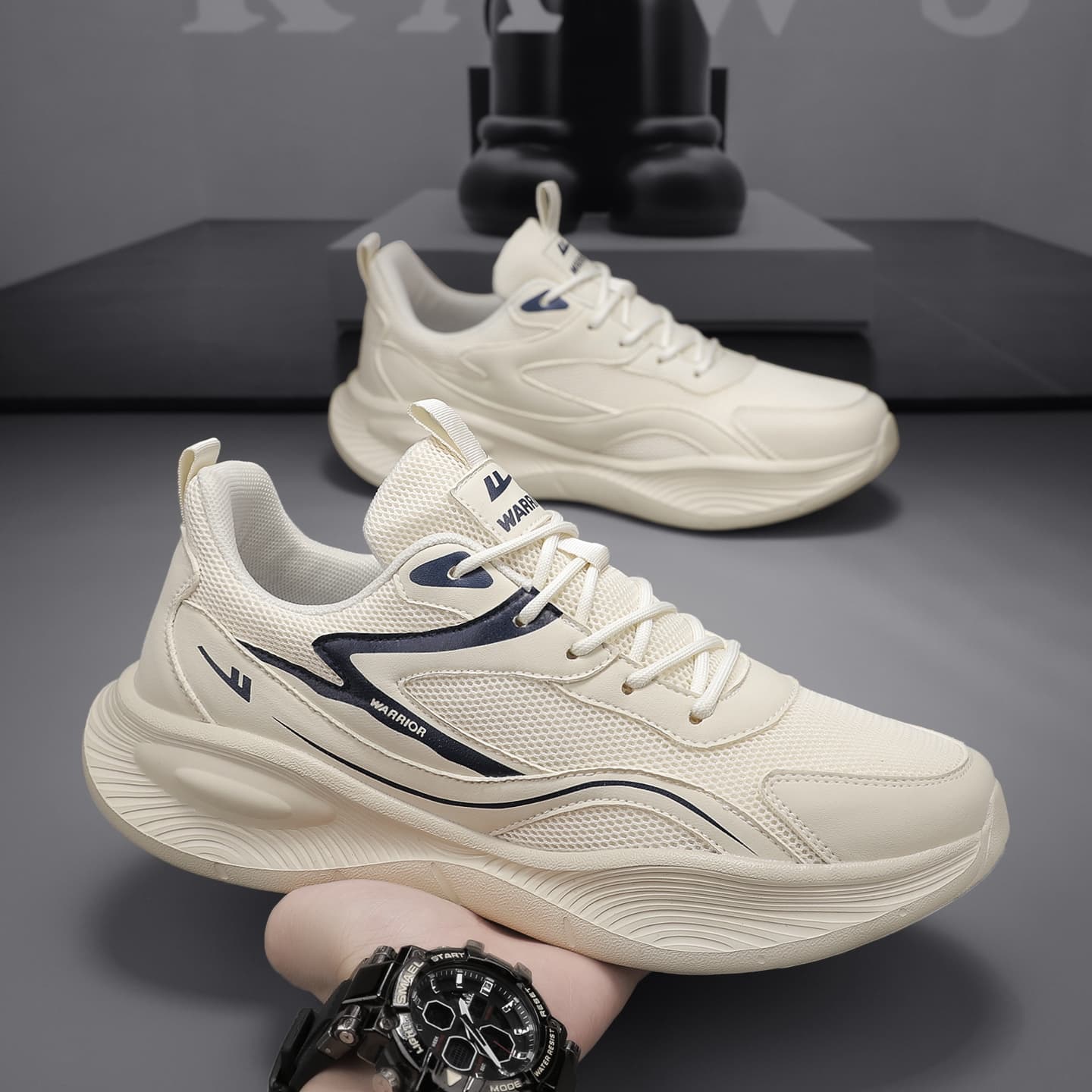 Кроссовки для бега Кроссовки Warrior Low Top для бега Мужские - изображение 6