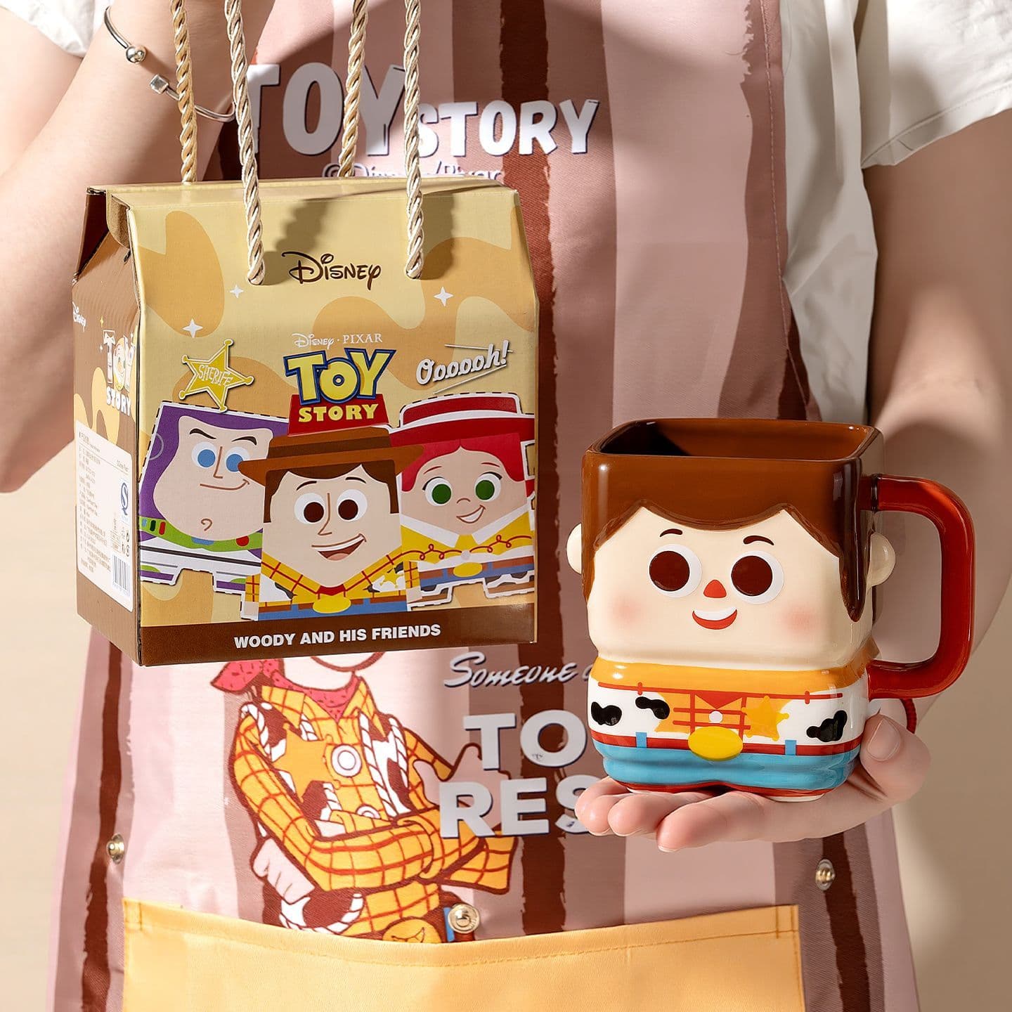 Disney TOY STORY Кружки Керамика Подстаканник Для Офиса Вода Пить Утонченный Завтрак Подстаканник Кофейная Чашка 480 мл - изображение 2