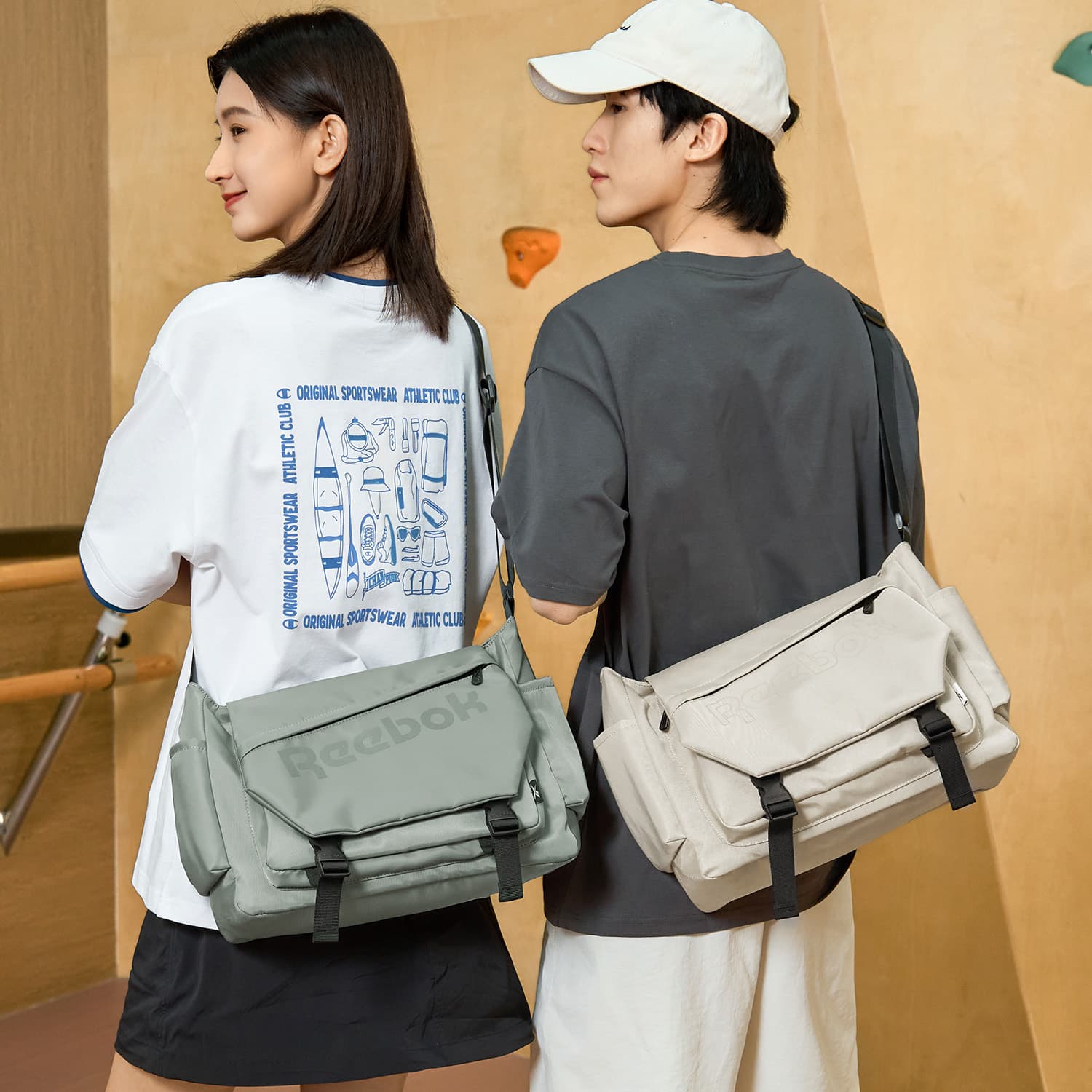 Сумка через плечо REEBOK Ткань Сумки кросс-боди Unisex Multicolor - изображение 4