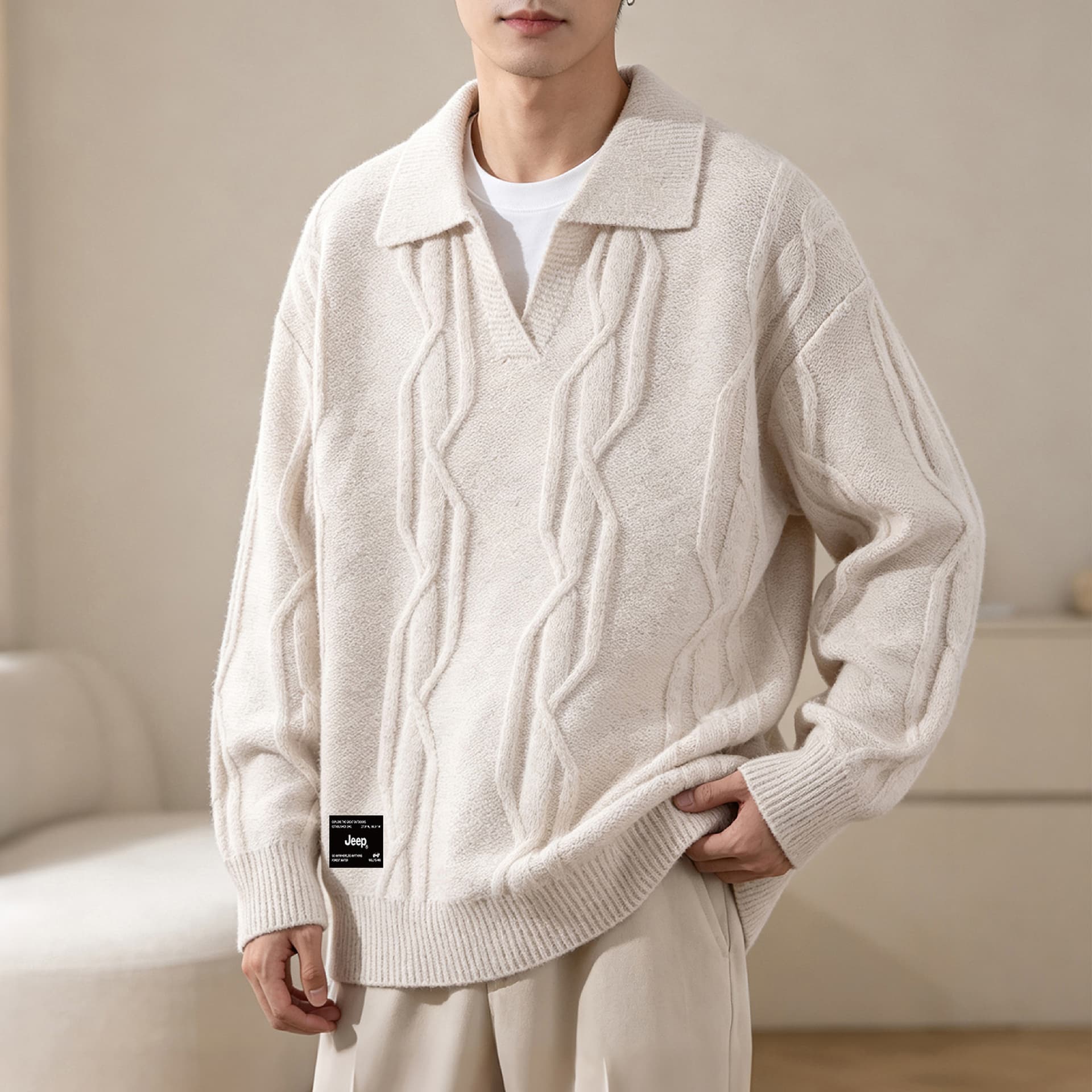 Кофта Jeep Leisure Collection Свитер Унисекс - изображение 4