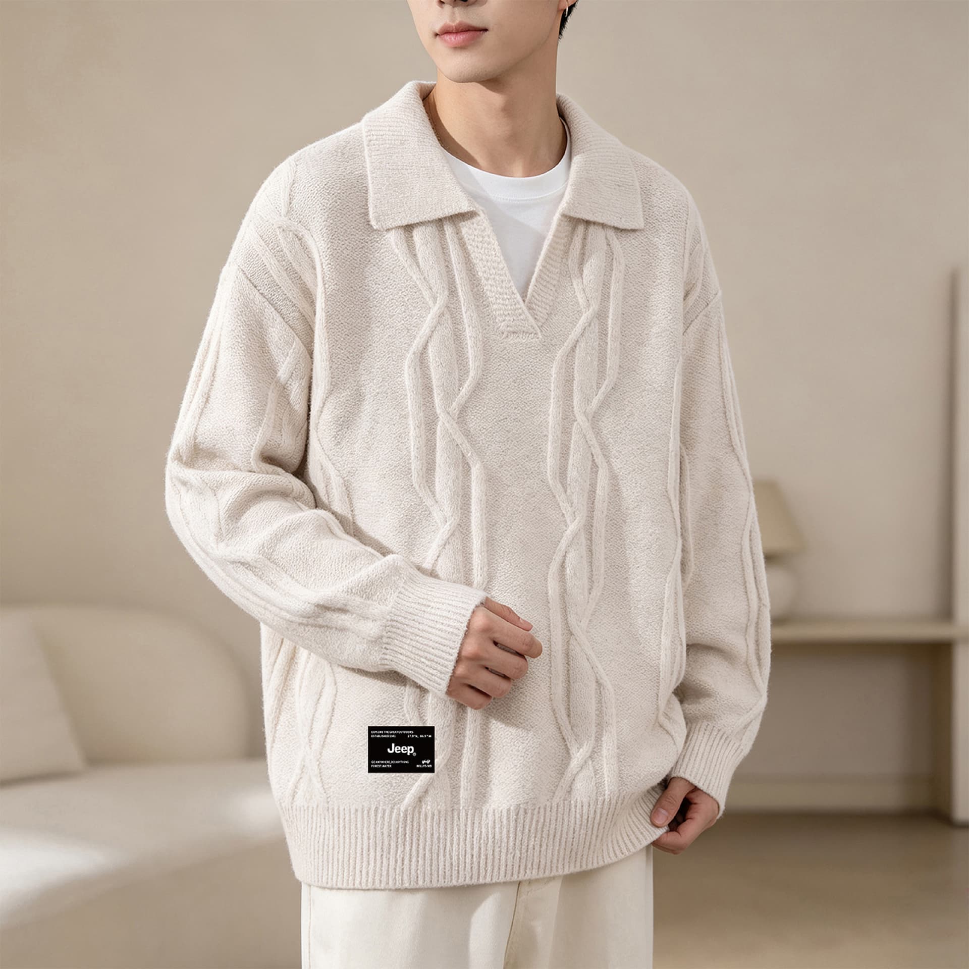 Кофта Jeep Leisure Collection Свитер Унисекс - изображение 5