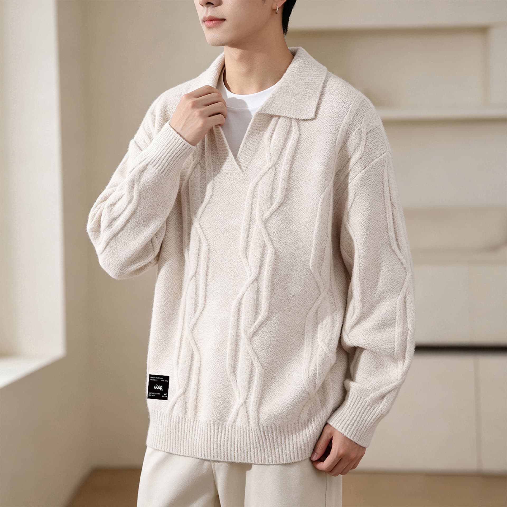 Кофта Jeep Leisure Collection Свитер Унисекс - изображение 3