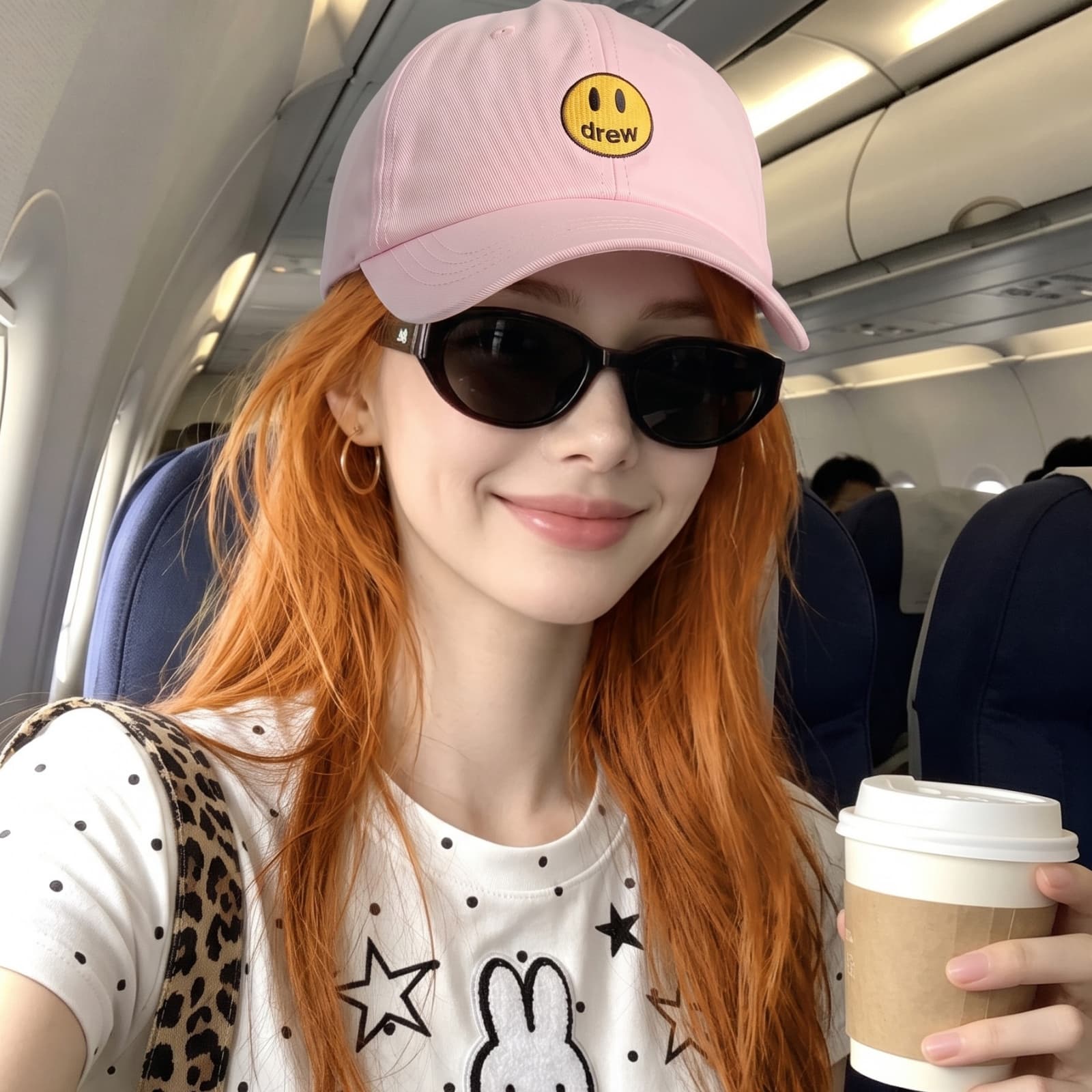 Кепка Drew House Smiley Collection Хлопок Волокно Бейсболки Унисекс - изображение 5