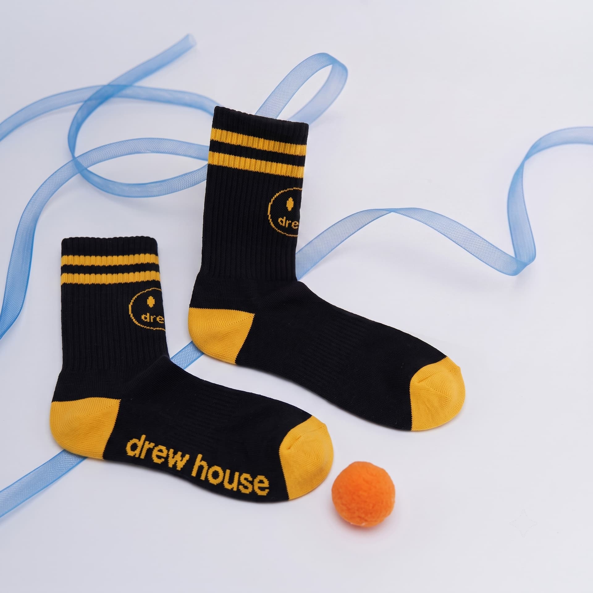 Носки Drew House Letter Logo Series Унисекс Носки до колена - изображение 4