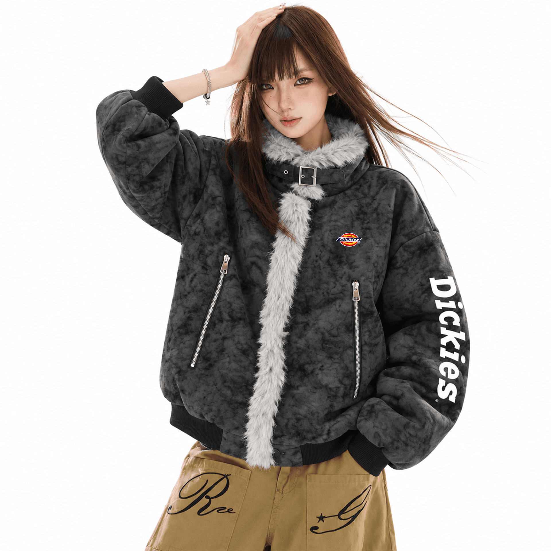 Зимняя куртка пуховик dickies Унисекс Куртки на синтепоне - изображение 4