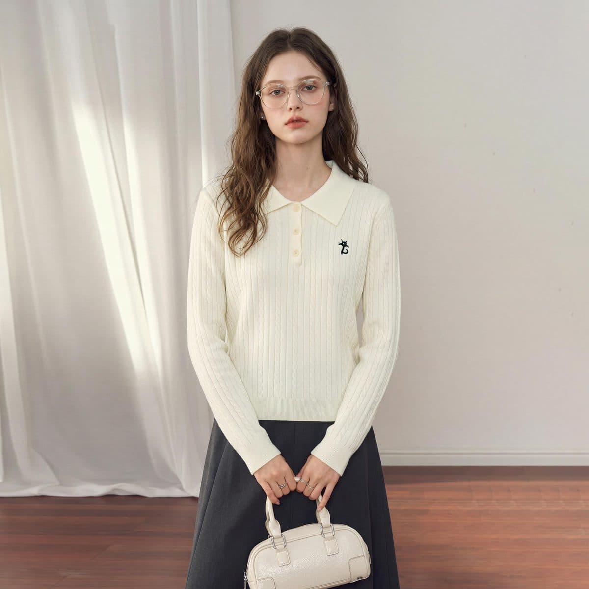 Кофта FOREVER 21 Бежево-абрикосовый Женские Трикотаж - изображение 6