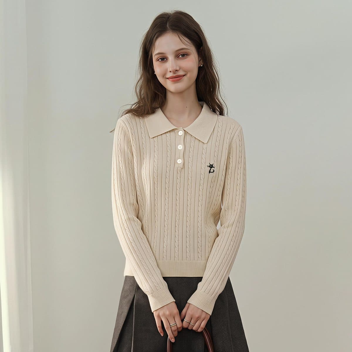 Кофта FOREVER 21 Овсяный Женские Трикотаж - изображение 6