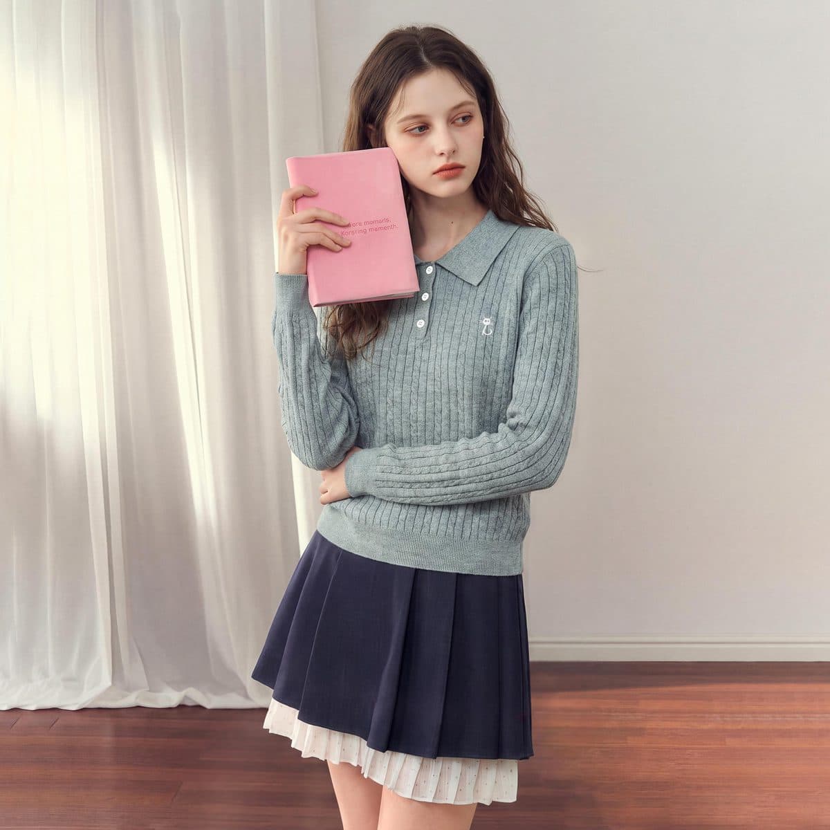 Кофта FOREVER 21 Прохладный Темно-серый Женские Трикотаж - изображение 3