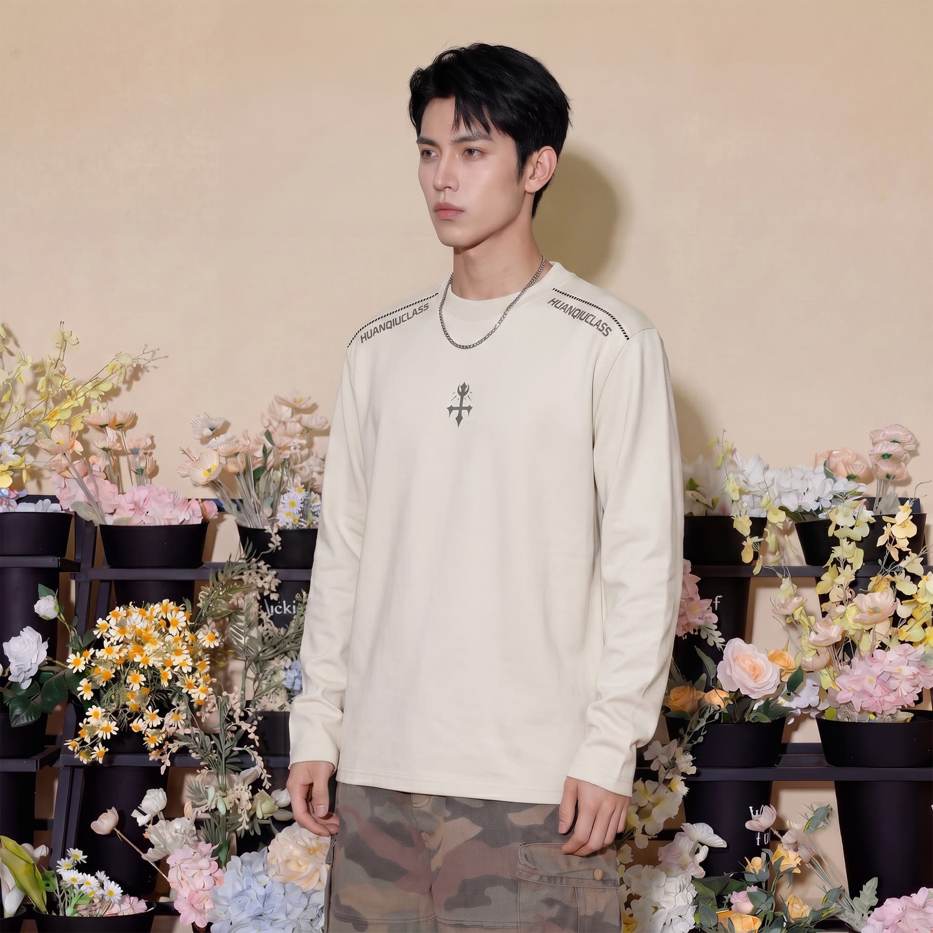 Футболка HUANQIU Унисекс T-рубашки - изображение 4