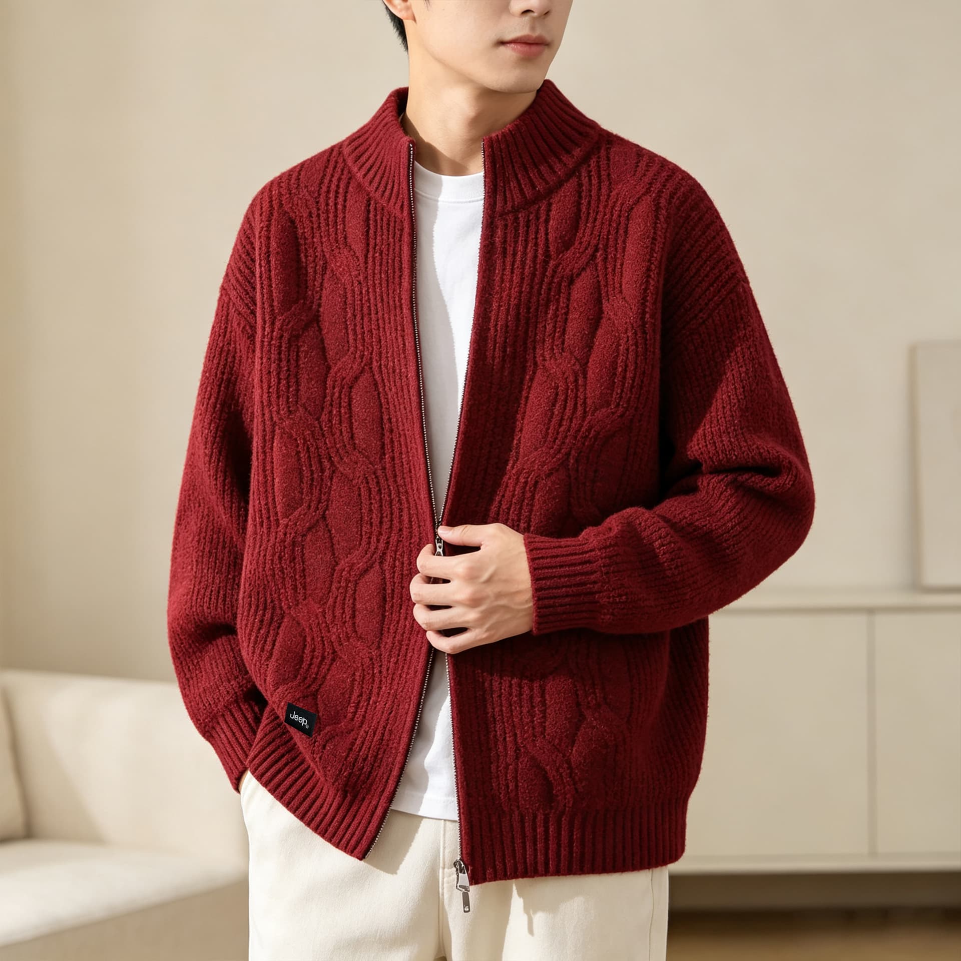 Кофта Jeep Leisure Collection Свитер Унисекс - изображение 4