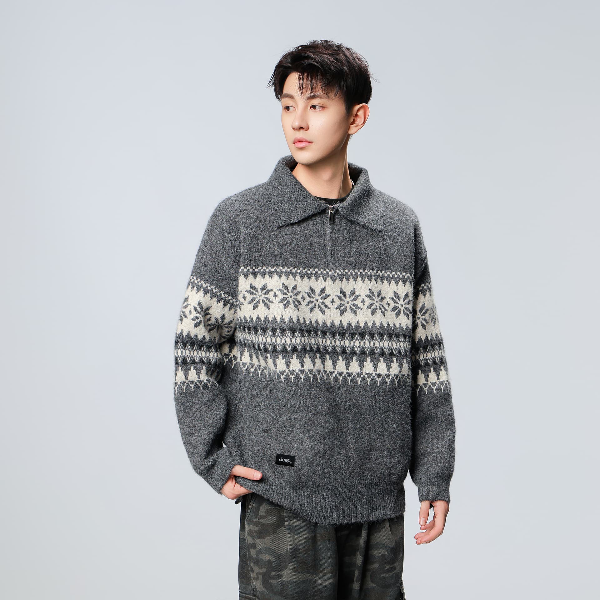 Кофта Jeep Leisure Collection Унисекс Свитеры - изображение 3