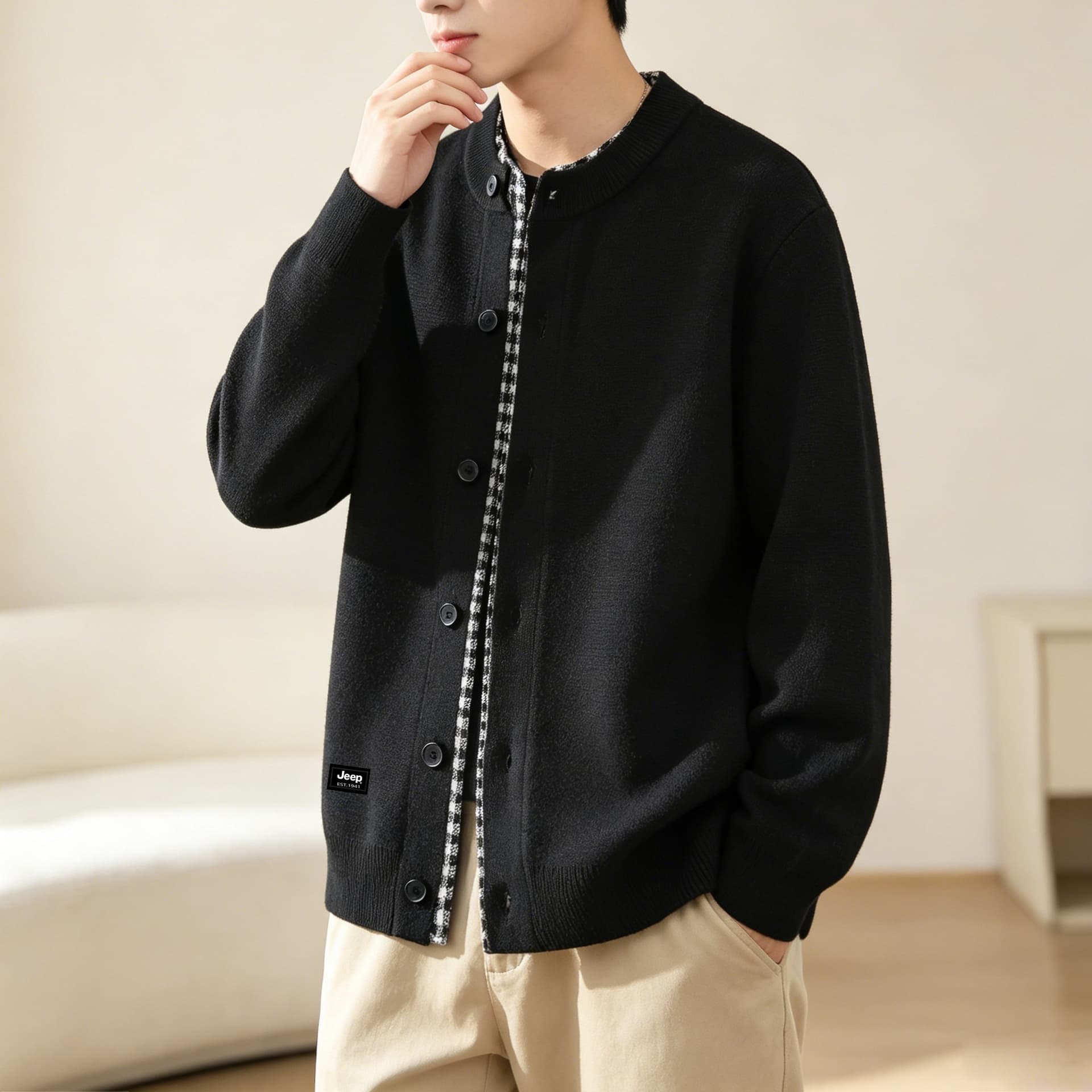 Кофта Jeep Leisure Collection Унисекс Свитеры - изображение 4