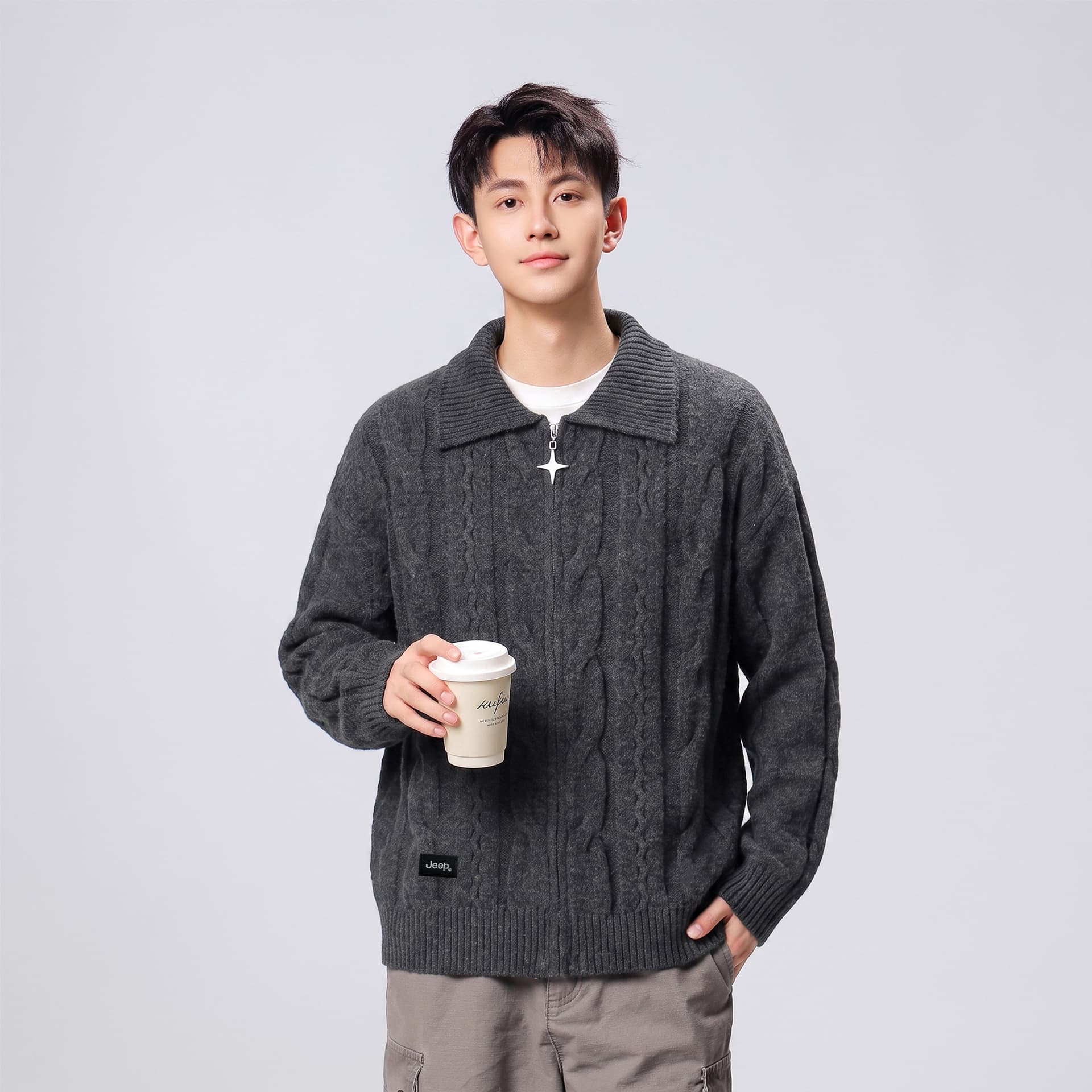 Кофта Jeep Leisure Collection Свитер Унисекс - изображение 3