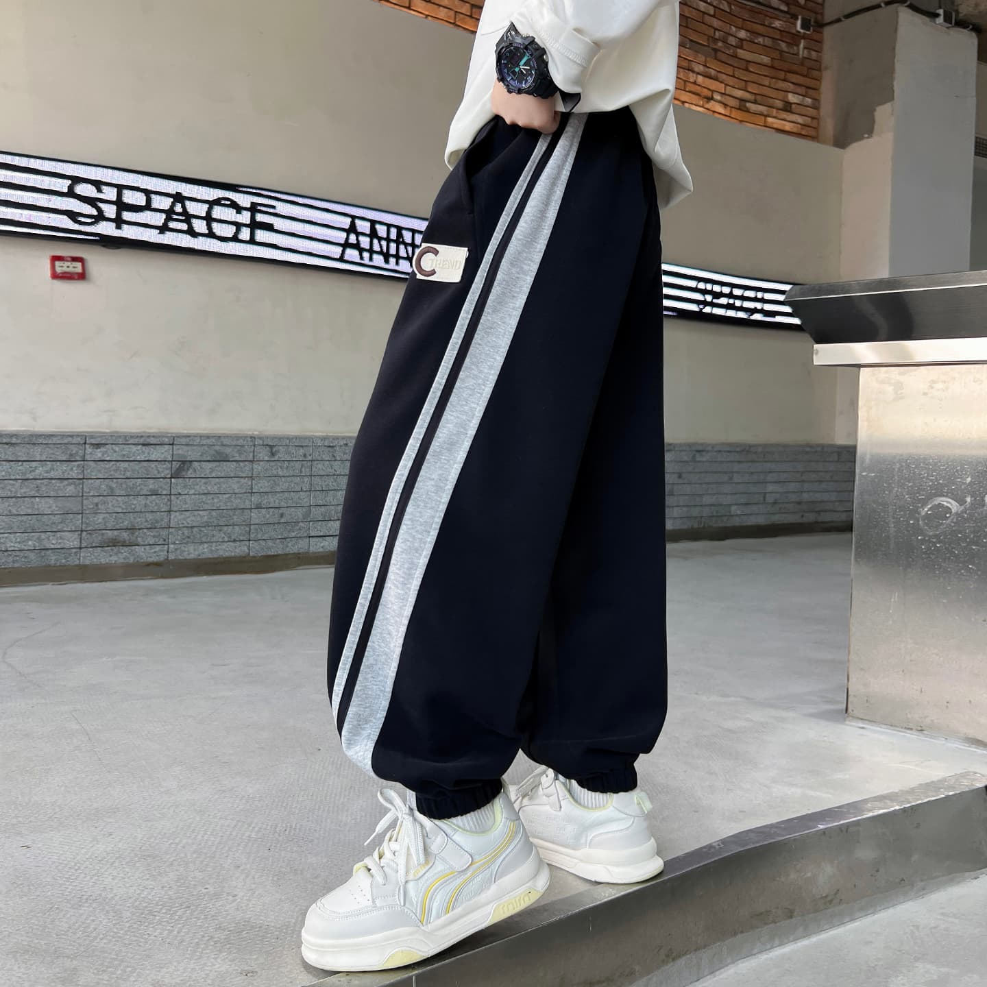 SHIBU HF7217 Black Kids Брюки - изображение 2