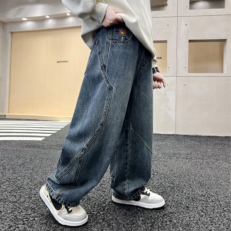 SHIBU MF5333 Blue Kids Jeans - изображение 4