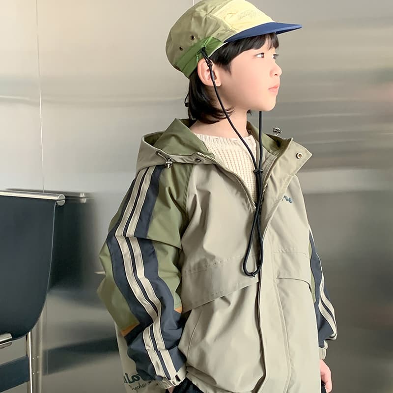 SHIBU LBQW8100 Рукав Шнур Ветровка Зеленый Kids Туристическая Одежда - изображение 4