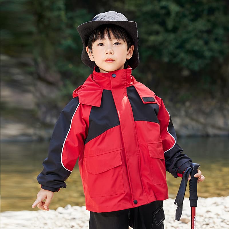 SHIBU 25Q01 Модель Красный Kids Туристическая одежда - изображение 2