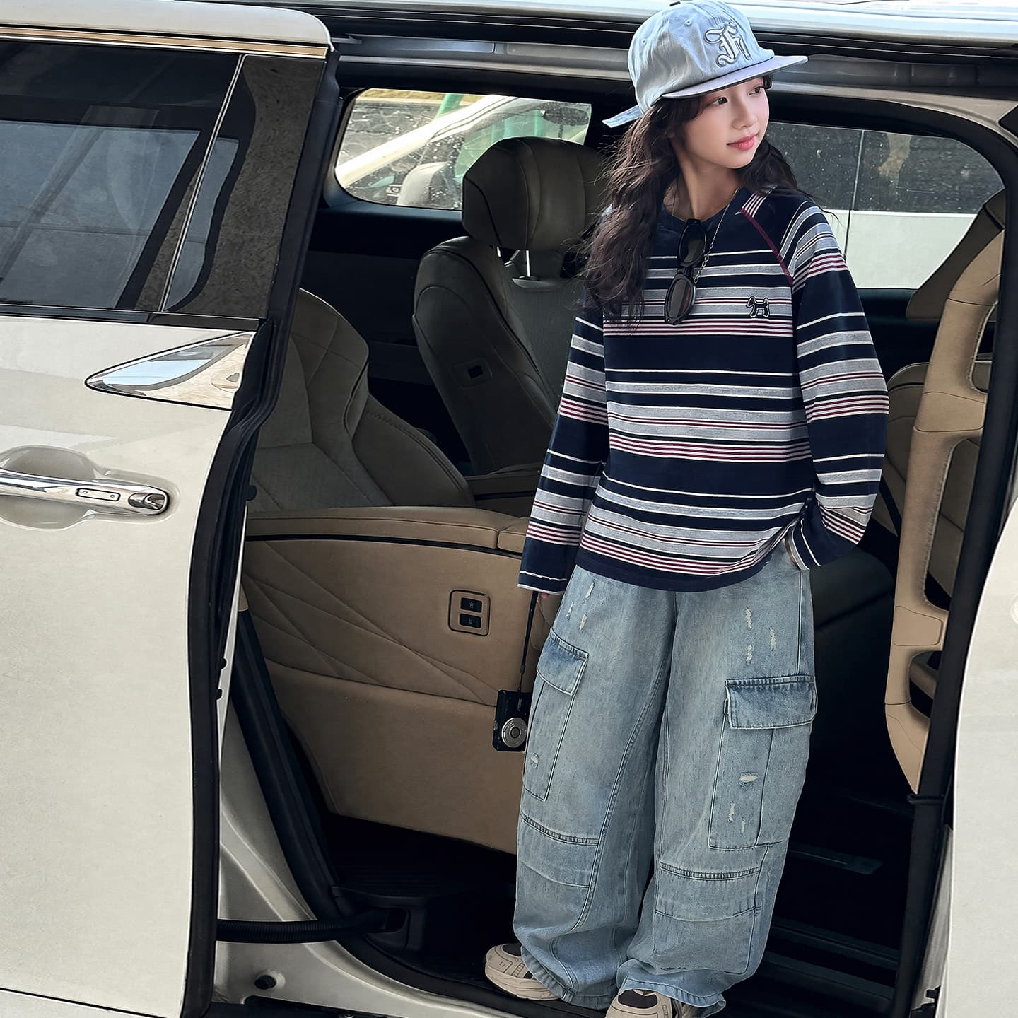 SHIBU 99970 Топ+Штаны Kids Повседневный Спортивный Костюм Комплекты - изображение 4