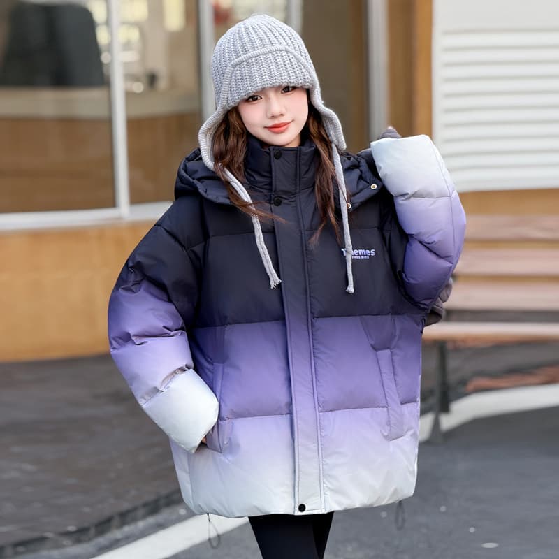 SHIBU XY-551 Черный Фиолетовый Kids Утеплённые куртки - изображение 2