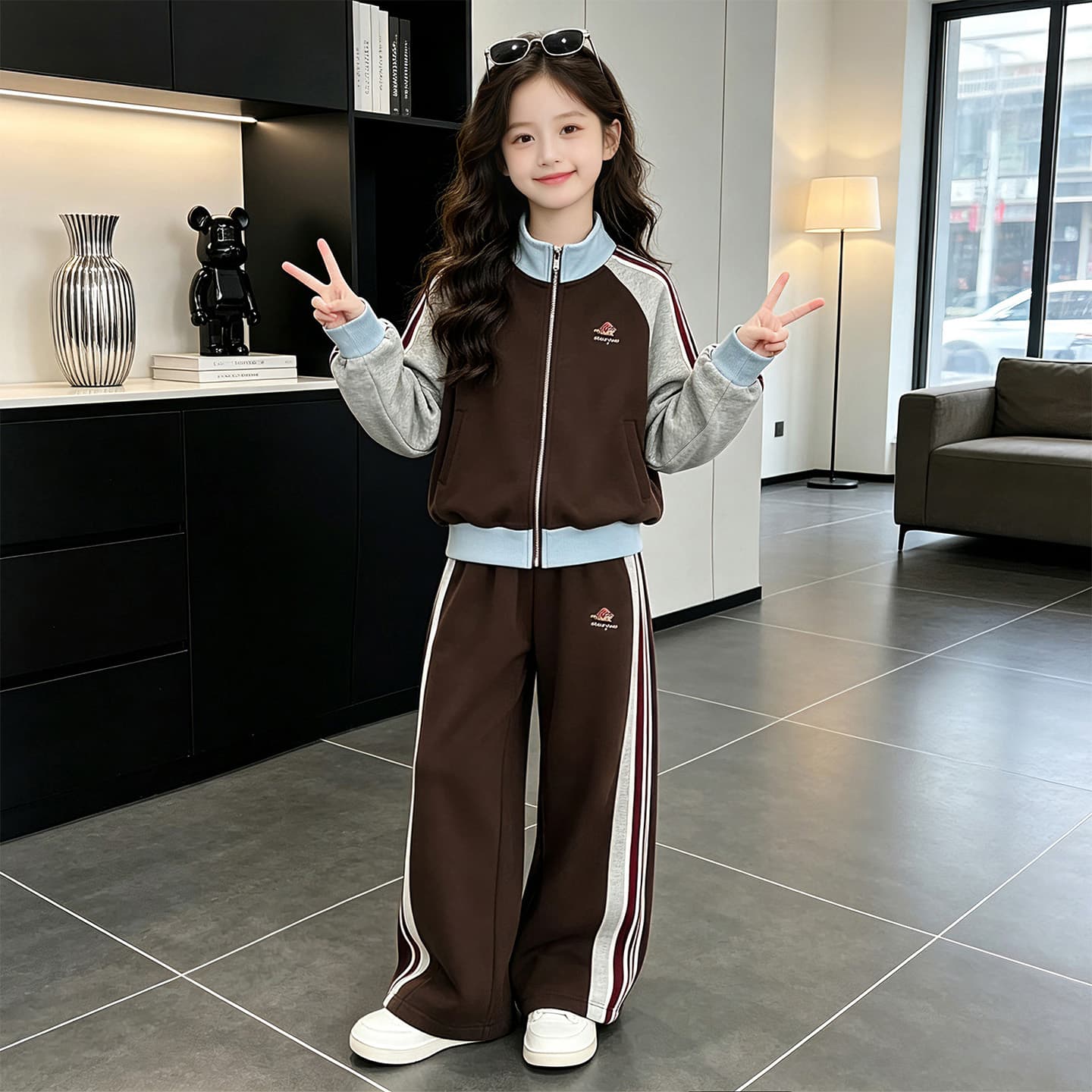 SHIBU 23178 Наборы Kids Повседневные Спортивные Костюмы Наборы - изображение 4