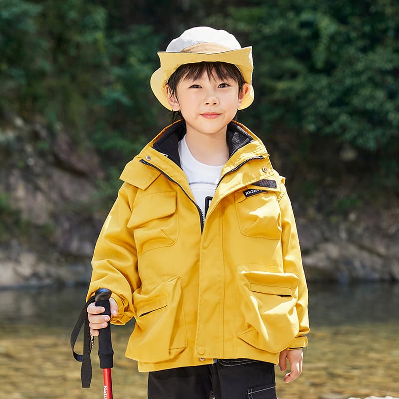 SHIBU 25Q12 Модель Желтый Kids Туристическая одежда - изображение 5