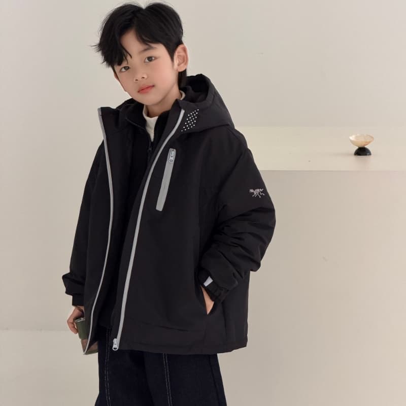 SHIBU SLWZ 3227 2 С подкладкой 3 в 1 Ветровка Черный Kids Туристическая одежда - изображение 5
