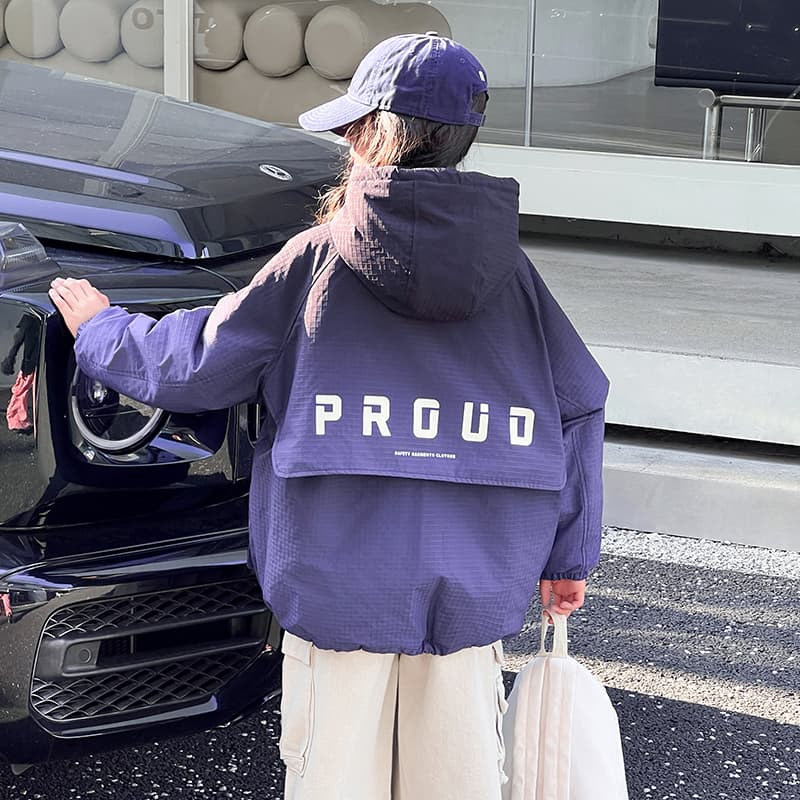 SHIBU На открытом воздухе WINDBREAKER 3-в-1 Куртка In Темно-фиолетовый Kids Туристическая одежда - изображение 5