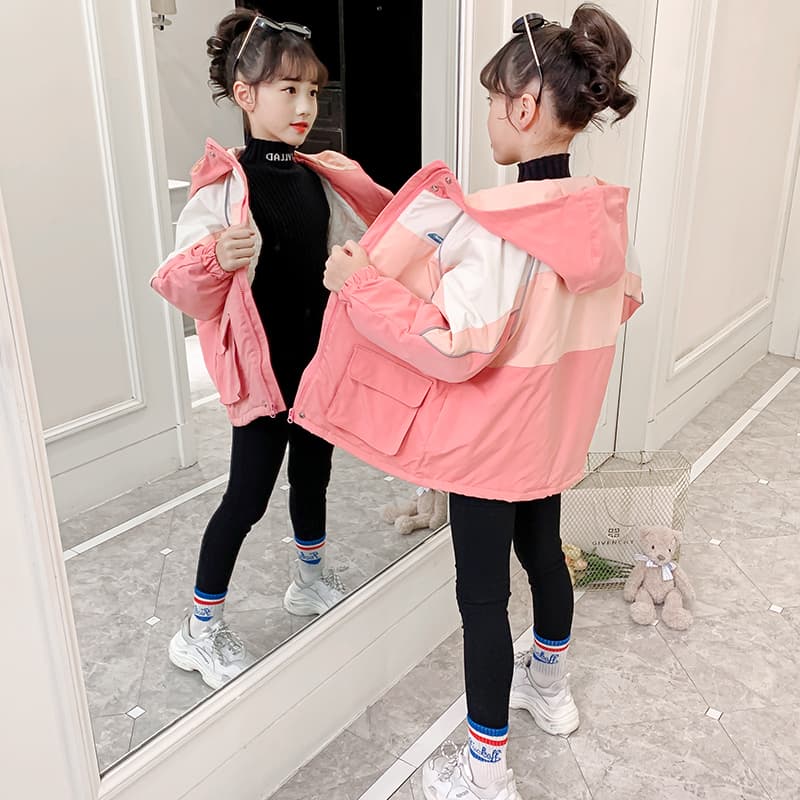 SHIBU Вкладыши Ветровка 1 Креветка Розовая Kids Туристическая Одежда - изображение 3