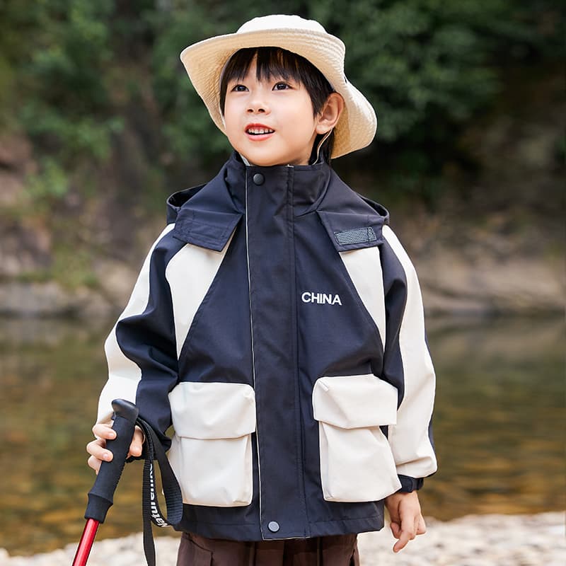 SHIBU 25Q07 Модель Черный Kids Туристическая одежда - изображение 4