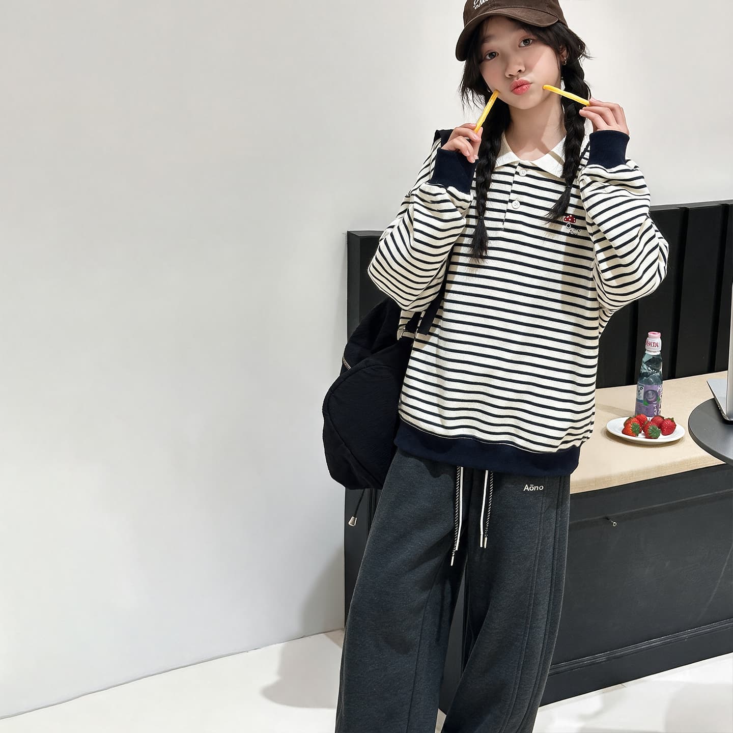 SHIBU 99966 Свитшот + Брюки Kids Повседневный Спортивный Костюм Комплекты - изображение 4