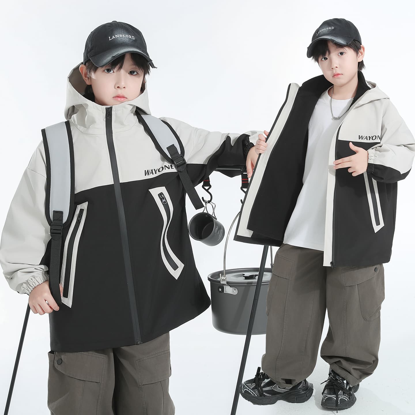 SHIBU 2513 Черный Kids Туристическая одежда - изображение 5