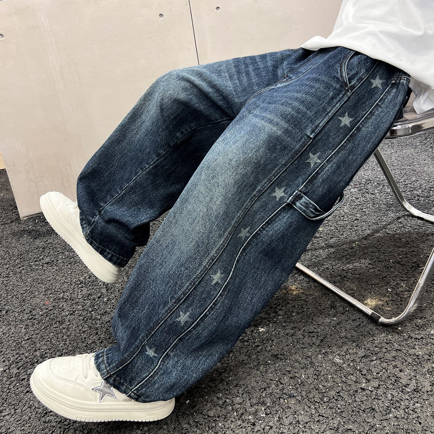 SHIBU HF6211 Blue Kids Jeans - изображение 3