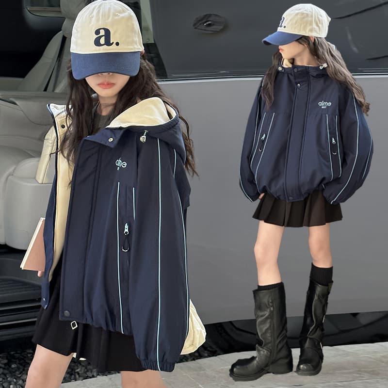 SHIBU A05 Composite Утолщенный Ветровка Изображение Kids Утеплённые Куртки - изображение 4