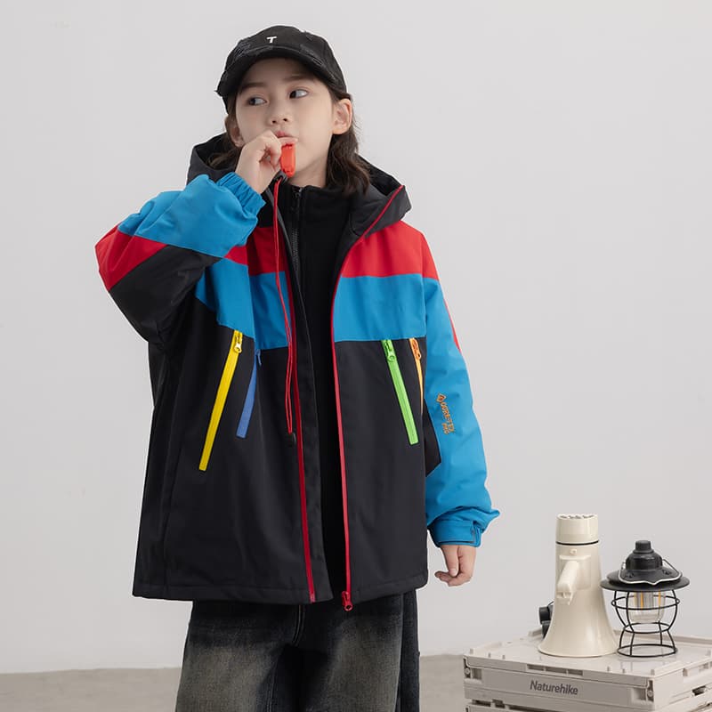 SHIBU LBQM8905 Многоцветный Dual Молния 3 в 1 Ветровка Многоцветный Kids Туристическая одежда - изображение 2
