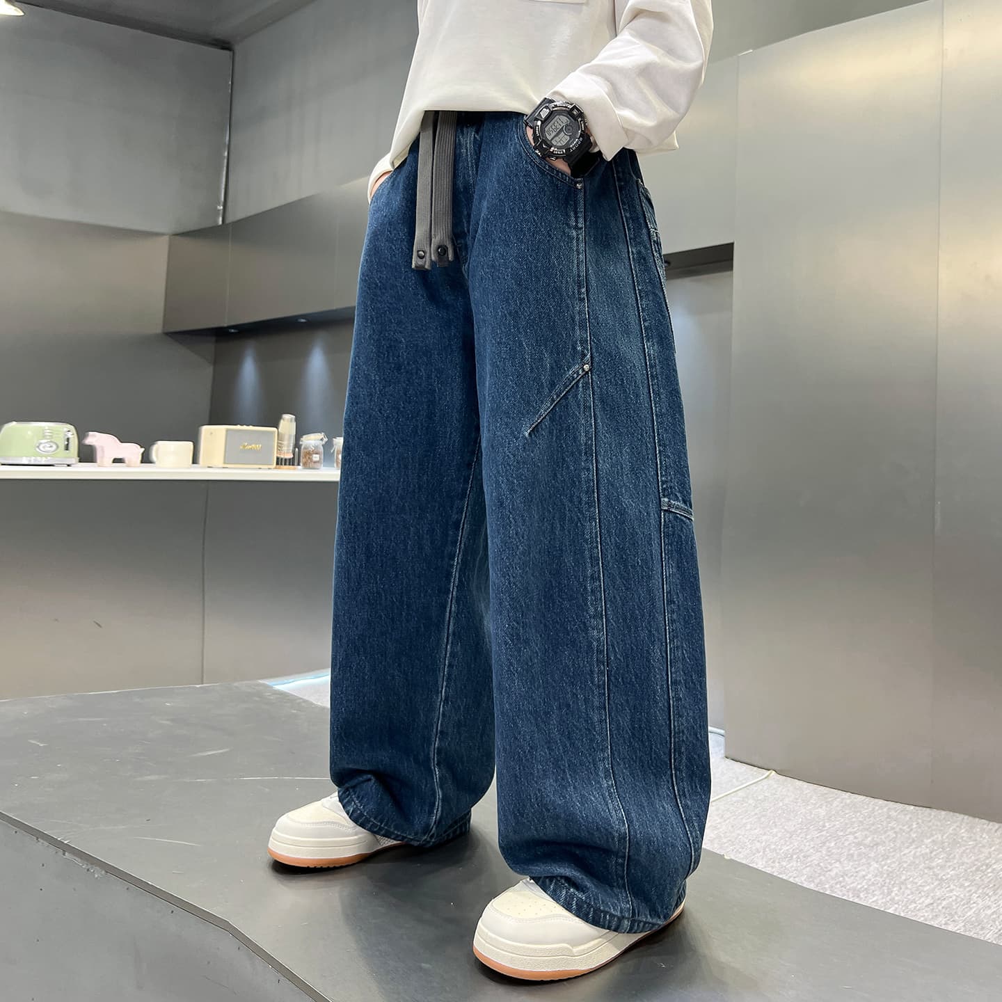 SHIBU HF7871 Blue Kids Jeans - изображение 2