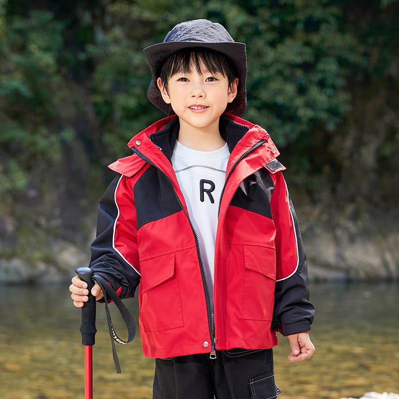 SHIBU 25Q01 Модель Красный Kids Туристическая одежда - изображение 5