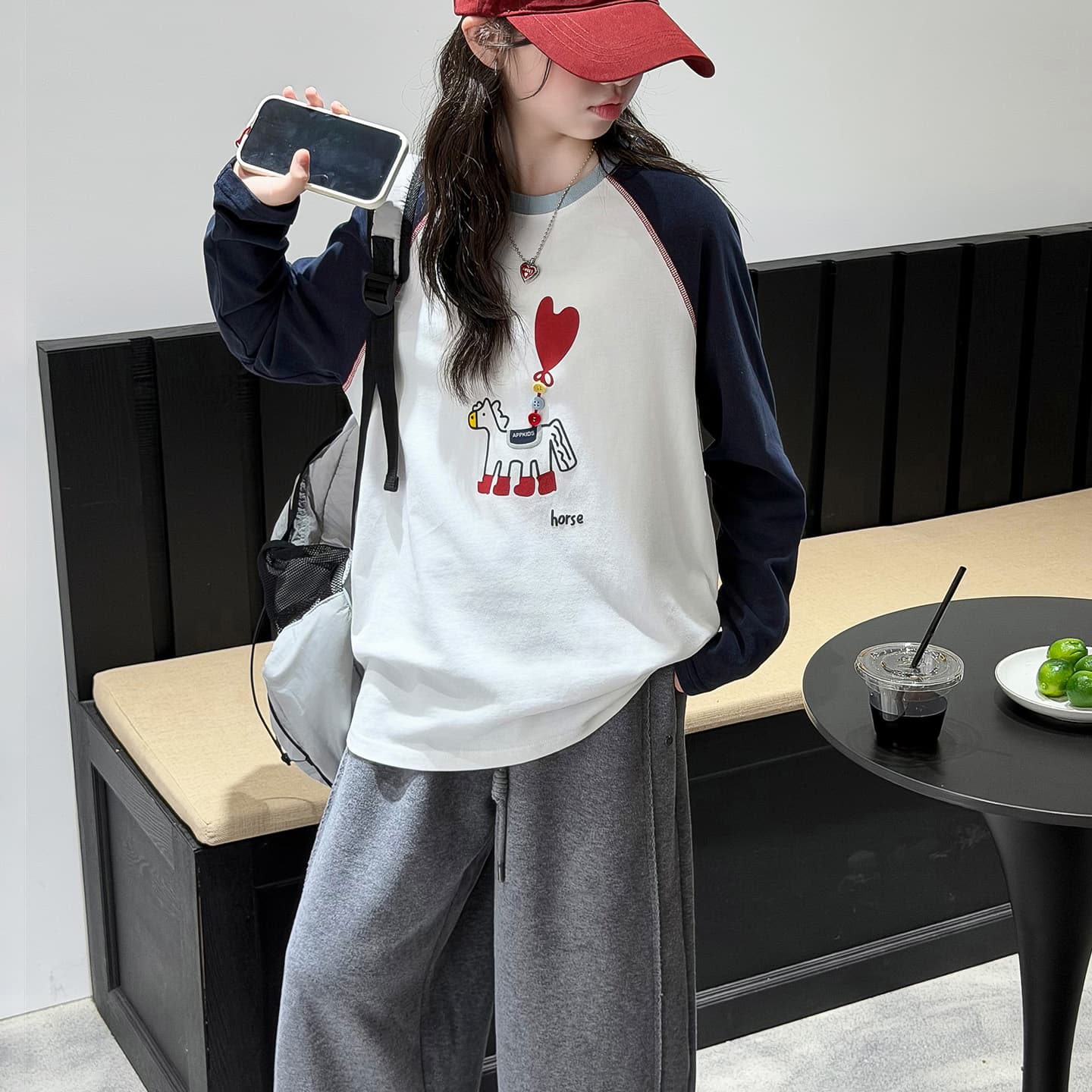 SHIBU 99983 Топ+Штаны Kids Повседневный Спортивный Костюм Комплекты - изображение 2