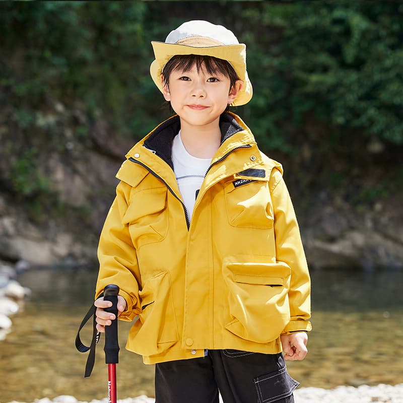 SHIBU 25Q12 Модель Желтый Kids Туристическая одежда - изображение 3
